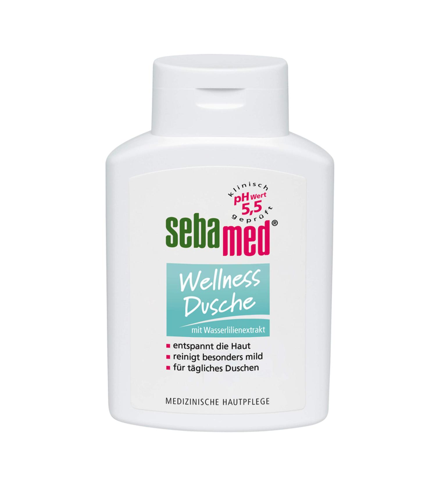Sebamed Wellness Shower Gel Pack of 3 (3 x 200 ml) | Gentle Cleansing for All Skin Types - Buy Online Internationally - Buy Online on GoSupps.com
