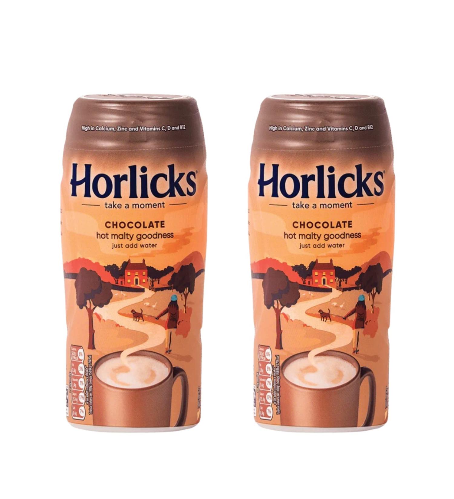 Horlicks Instant Malted Chocolate 400g - Pack of 2 - Buy Online on GoSupps.com