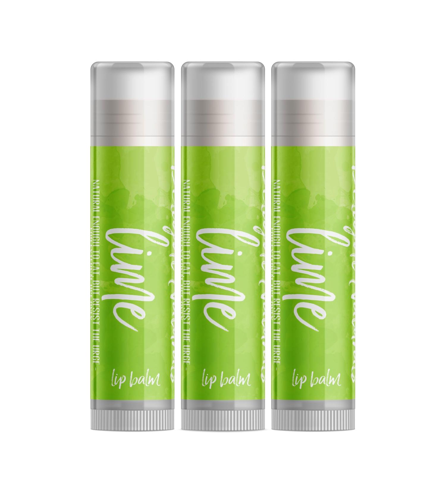 Buy Lime Lip Balm Set of Three | Nourishing & Hydrating | International Shipping Available - Buy Online on GoSupps.com