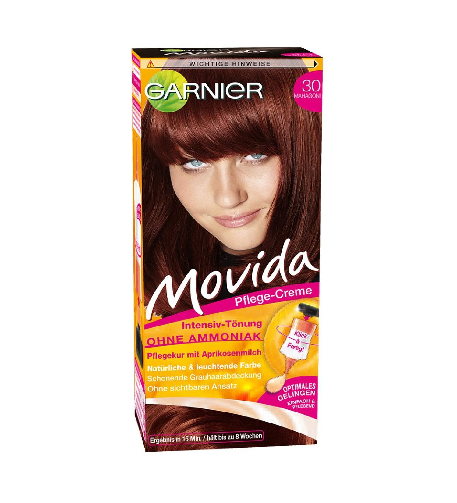 Garnier Movida Hair Color Intensive Tint 30 Mahogany Mahogany 1 piece (1 pack)