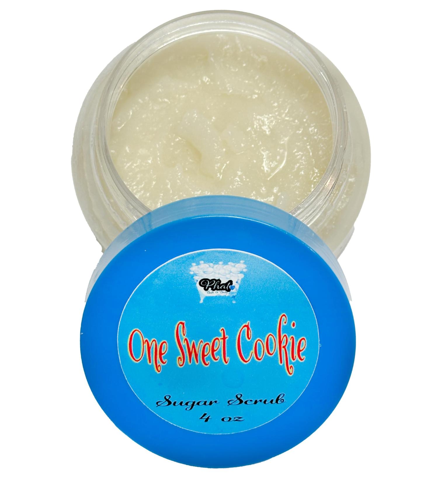 One Sweet Cookie Whipped Shea Sugar Scrub with Cocoa Butter Vitamin E | 5 oz - Buy Online on GoSupps.com