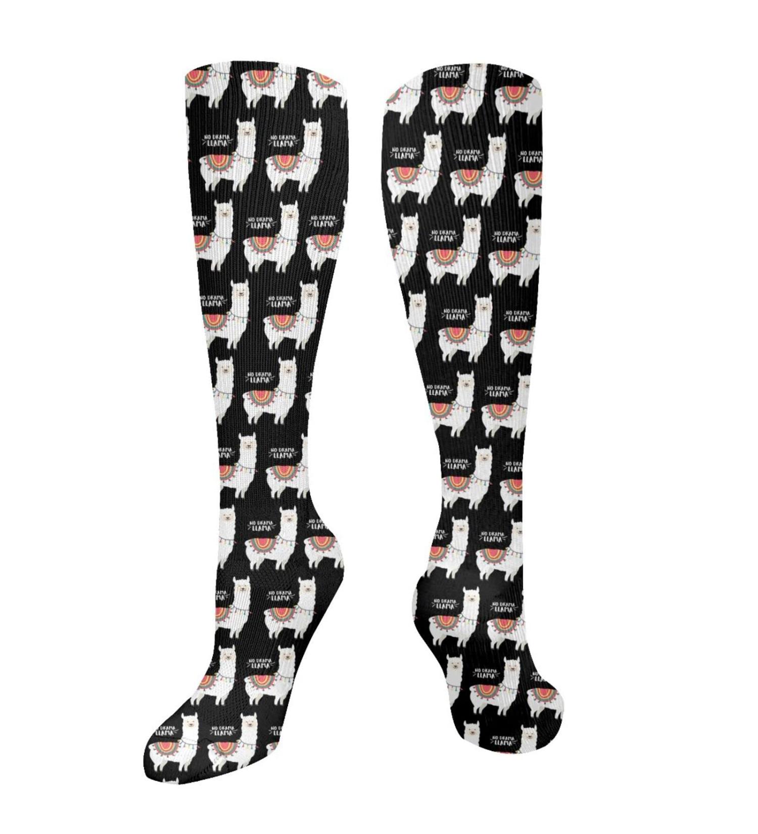 Buy No Prob Lama Compression Socks for Men & Women | 15-20 mmHg Support for Running & Cycling - International Shipping Available - Buy Online on GoSupps.com