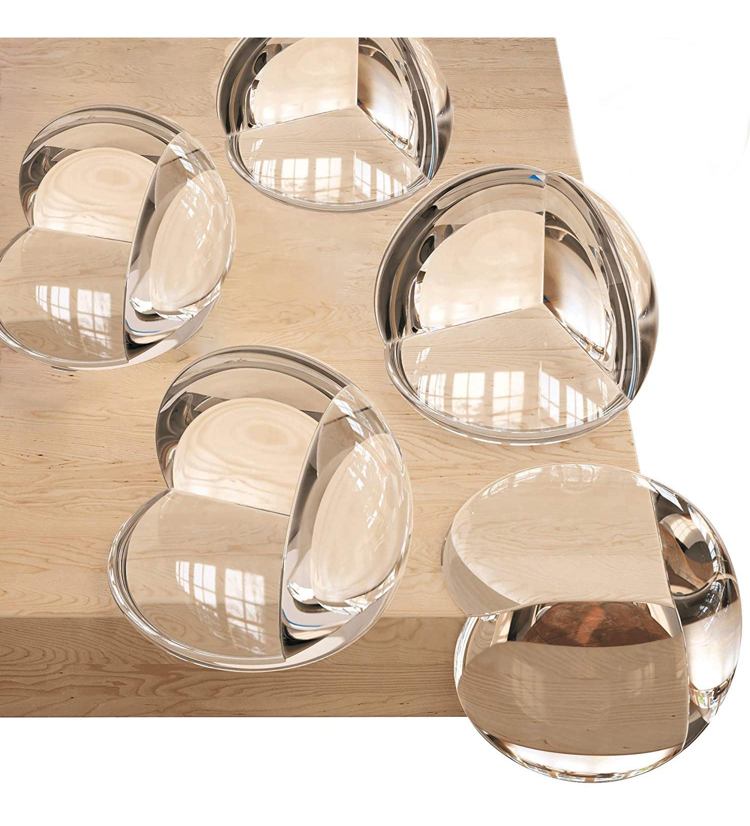 20-Pack Silicone Corner Protectors for Baby Proofing - Cover Sharp Furniture & Table Edges with Circular Guards - Buy Online on GoSupps.com