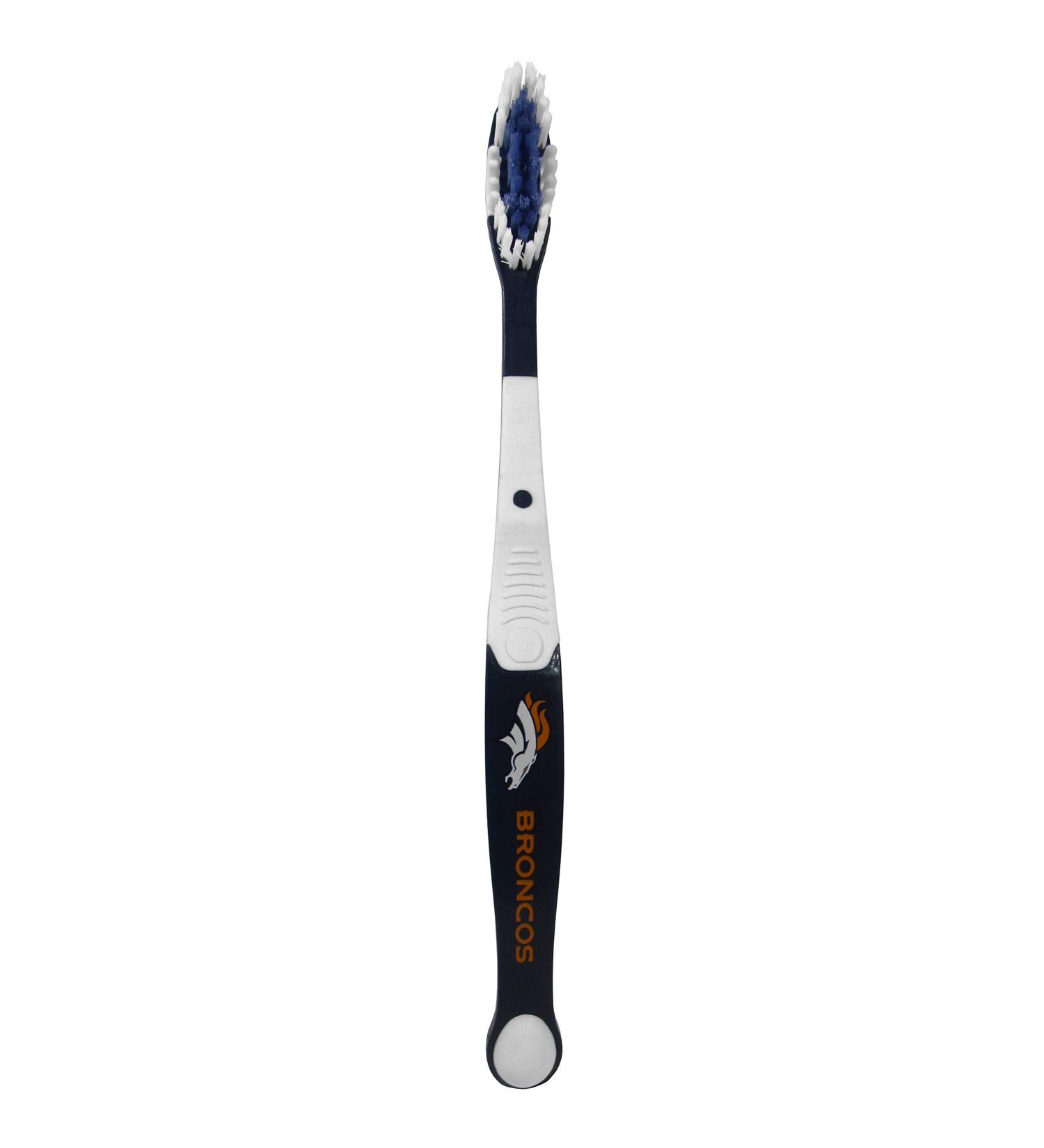 NFL Siskiyou Sports Fan Shop Denver Broncos MVP Toothbrush One Size Team Color