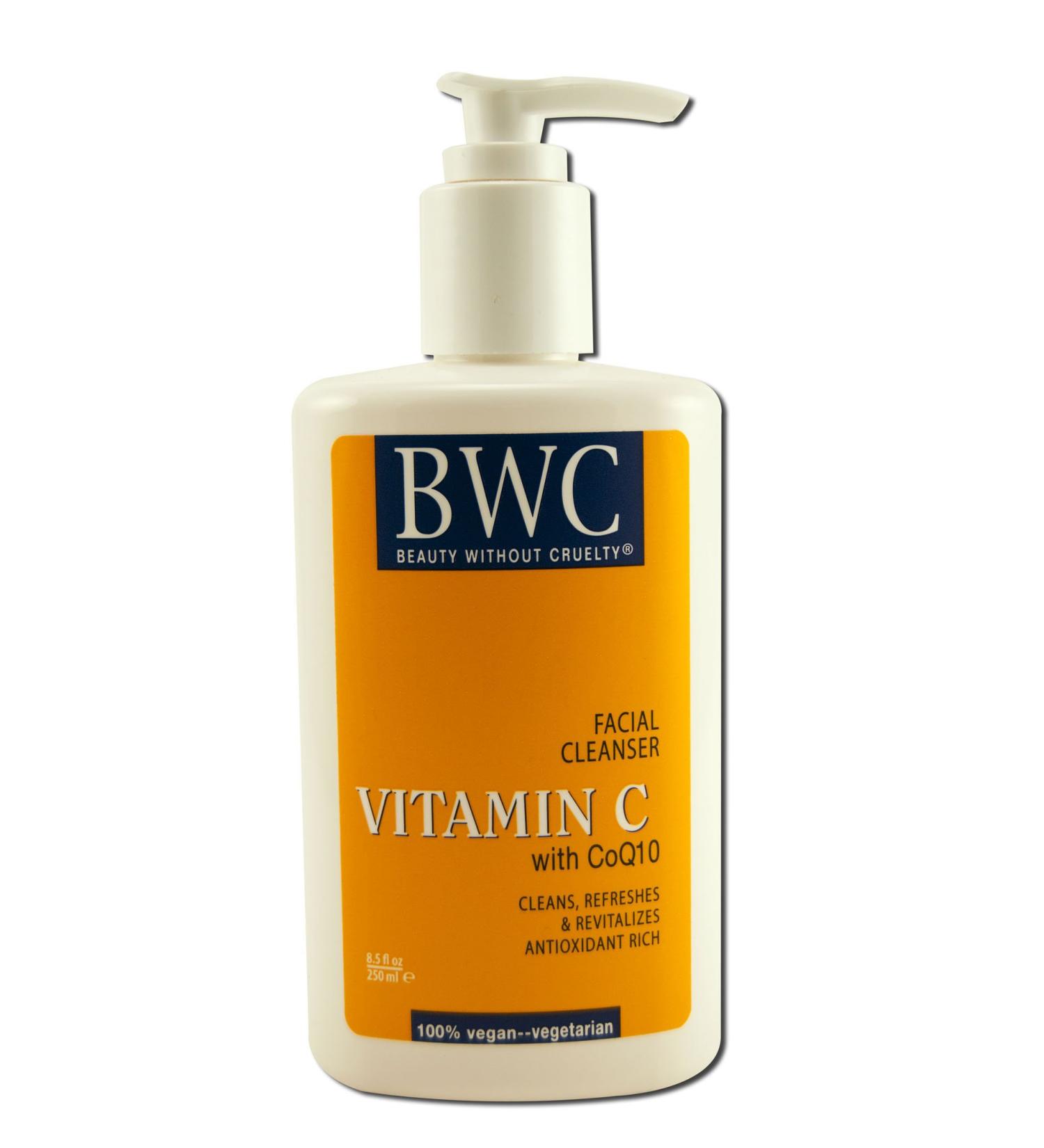 Beauty Without Cruelty Organic Vitamin C With CoQ10 Facial Cleanser - 8.5 fl oz