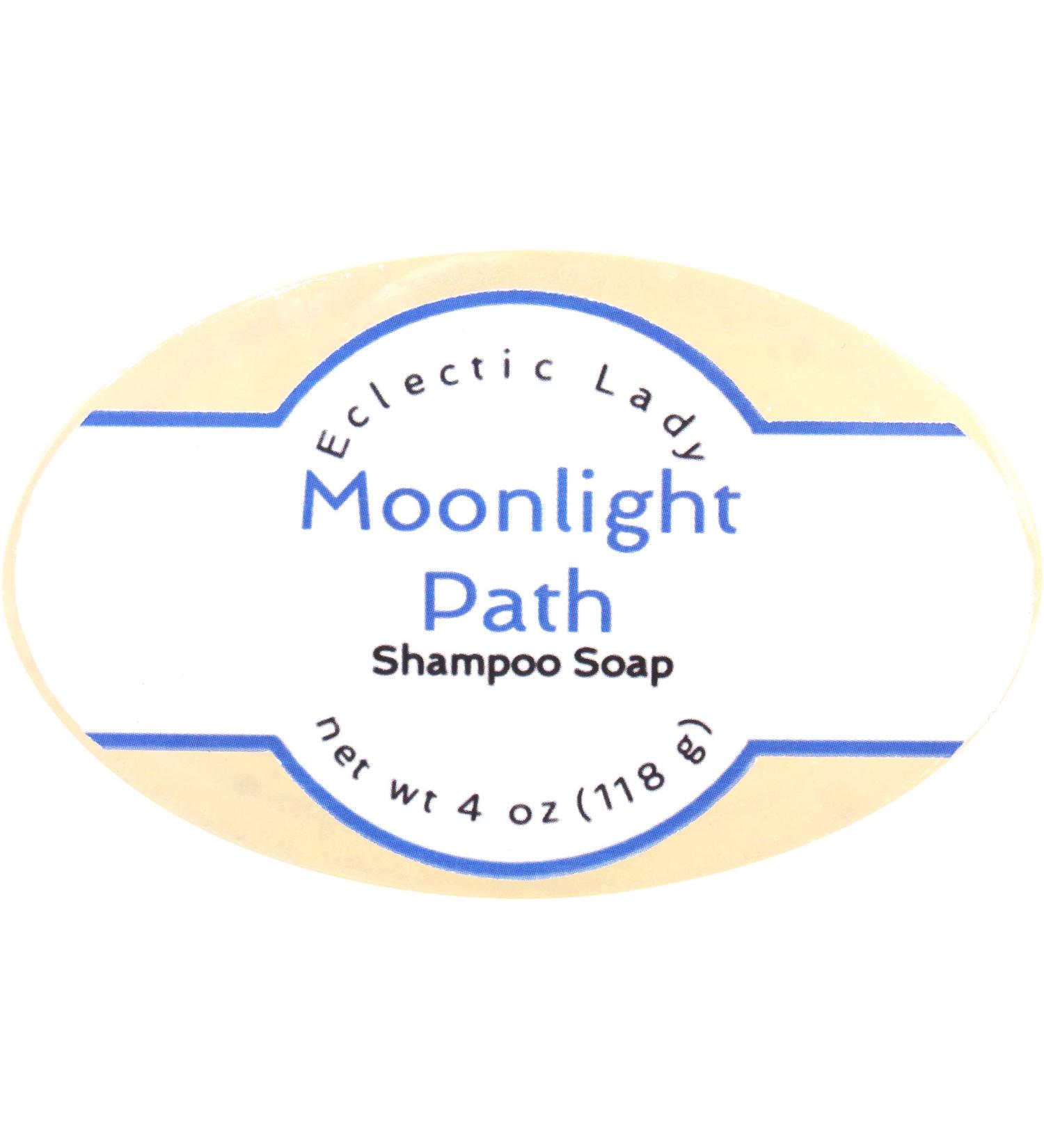 Eclectic Lady Moonlight Path Shampoo Soap Bar - Pure Argan Oil & Natural Extracts for Healthy Hair | 4 oz - Buy Online on GoSupps.com