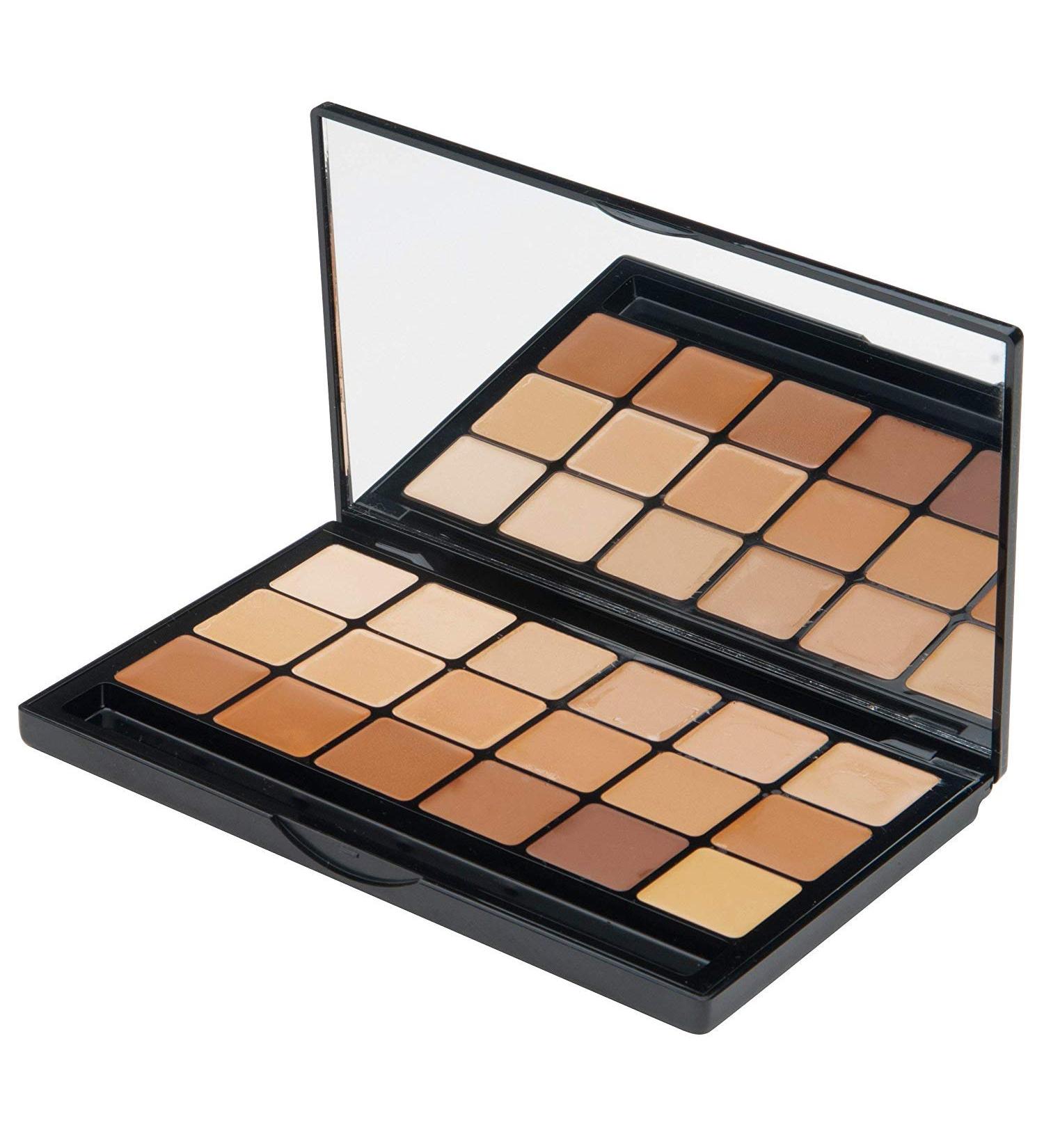 Graftobian HD Glamour Creme Foundation Warm Super Palette - 18 High Definition Warm Undertone Cream Shades - Buy Online on GoSupps.com