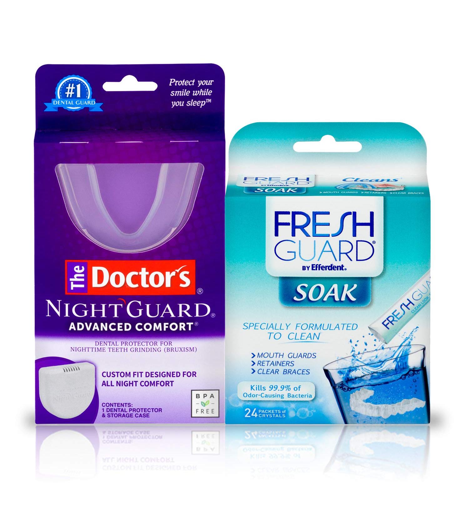 The Doctor's NightGuard Advanced Comfort Soak Crystals Pack - Fresh Guard Technology included - Buy Online on GoSupps.com