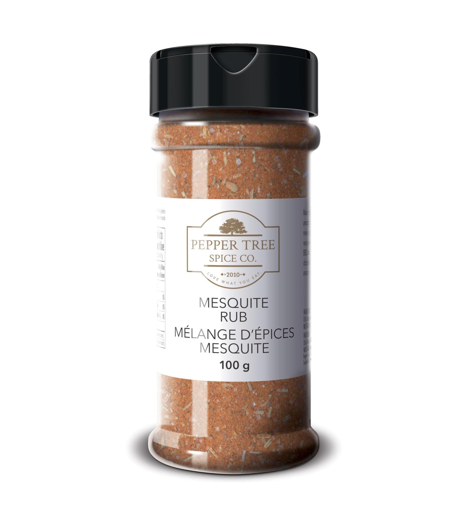 Pepper Tree Spice Co. Mesquite Rub Perfect Southern Flavour for BBQs and Smokers! - Buy Online on GoSupps.com