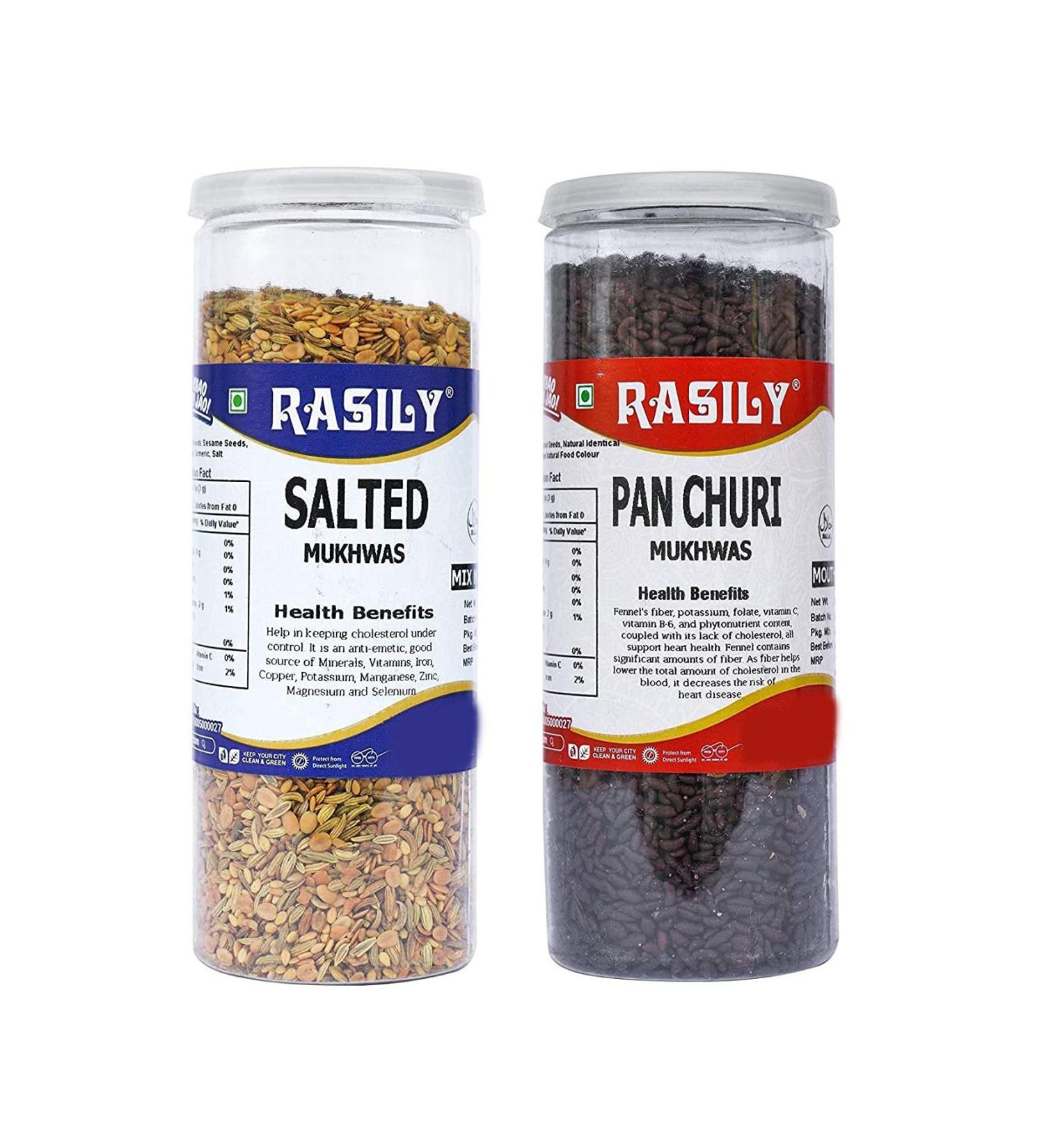 Rasily Salted & Mix Churi Mukhwas Combo_Packing May Vary - Buy Online on GoSupps.com