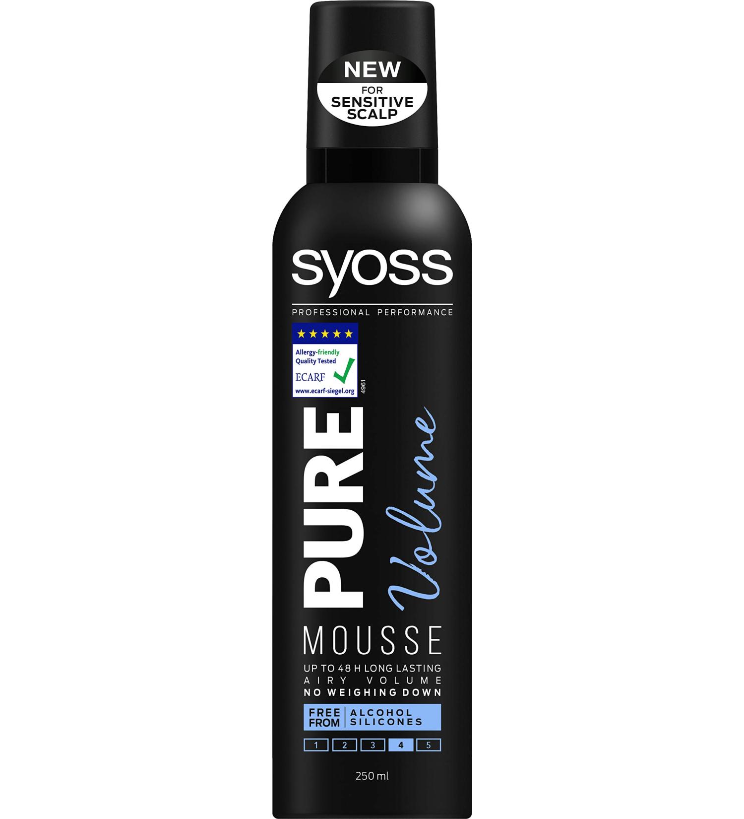 Syoss Pure Volume Foam Strengthener 250 ml