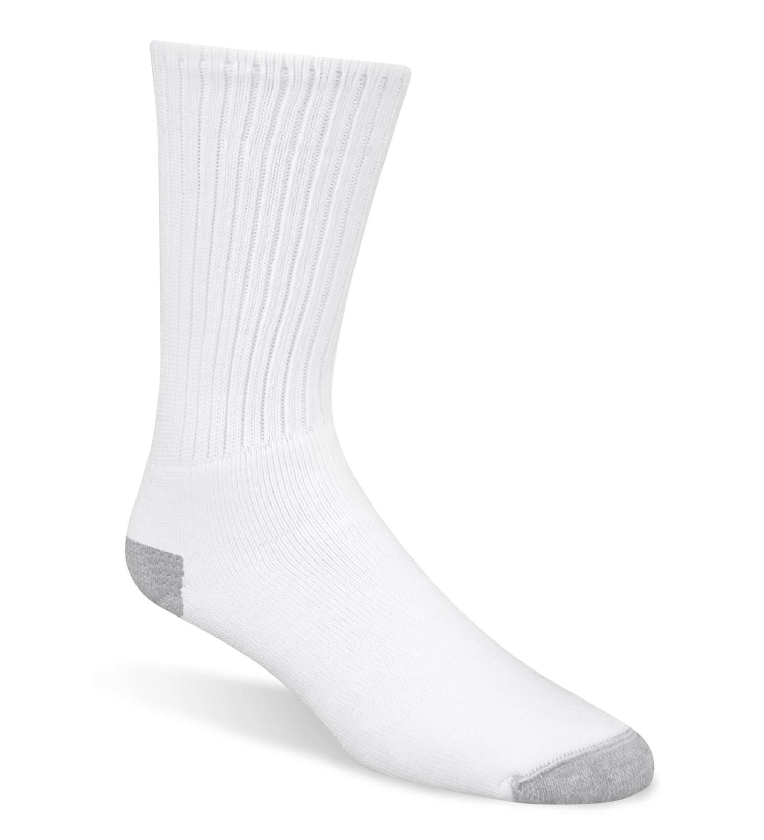Wigwam Diabetic Sport Crew F1363 Sock White - X-Large