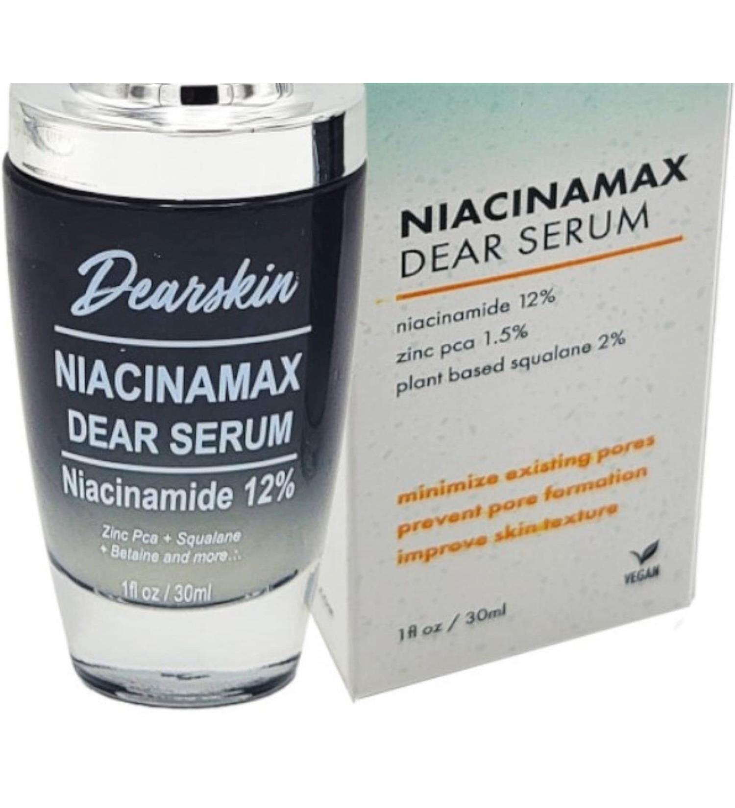 Niacinamide Serum 12% | Pore Minimizer & Anti-Aging Solution - Uneven Skin Tone Wrinkles & Blemishes | International Shipping Available - Buy Online on GoSupps.com