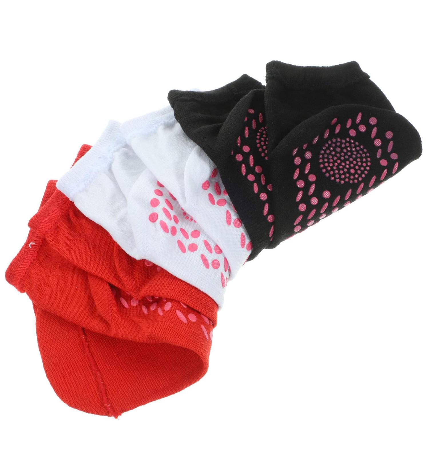 Kisangel Self-Warming Ski Socks for Men 6 Pairs Tomalin Acupressure & Tourmaline Health Socks | Elastic Cotton Comfort - Buy Online on GoSupps.com