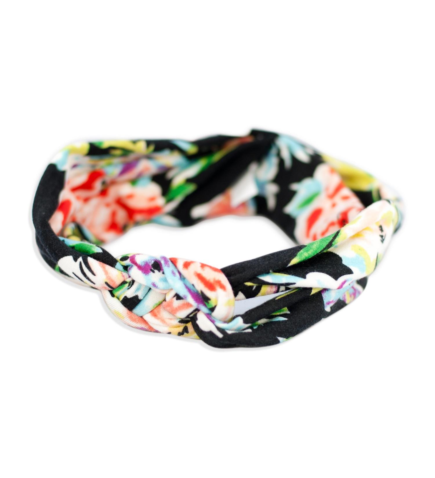 Headbands of Hope Infinity Head Turban - Fashionable Black Hair Accessory for Women, Girls, and Babies - Ideal for Yoga and Casual Wear - Buy Online on GoSupps.com