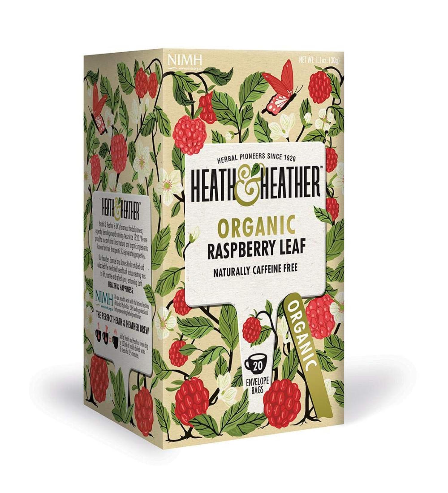 Heath And Heather | Raspberry Leaf | 1 X 20 Bags