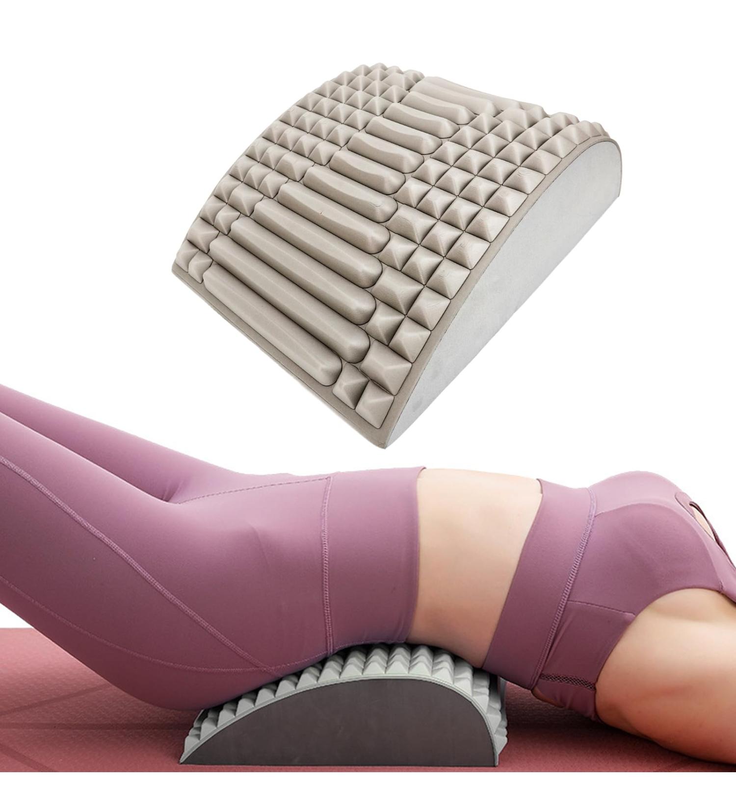 Portable Neck and Back Pain Relief - Acupuncture Point Stimulator & Lumbar Spine Traction Hug (Gray) - International Shipping - Buy Online on GoSupps.com