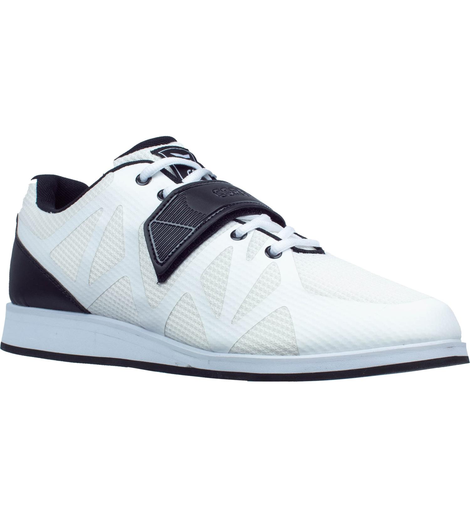 Nordcore Weightlifting Shoes - Powerlifting & Bodybuilding Squat Shoes in White 43 EU | International Shipping Available - Buy Online on GoSupps.com