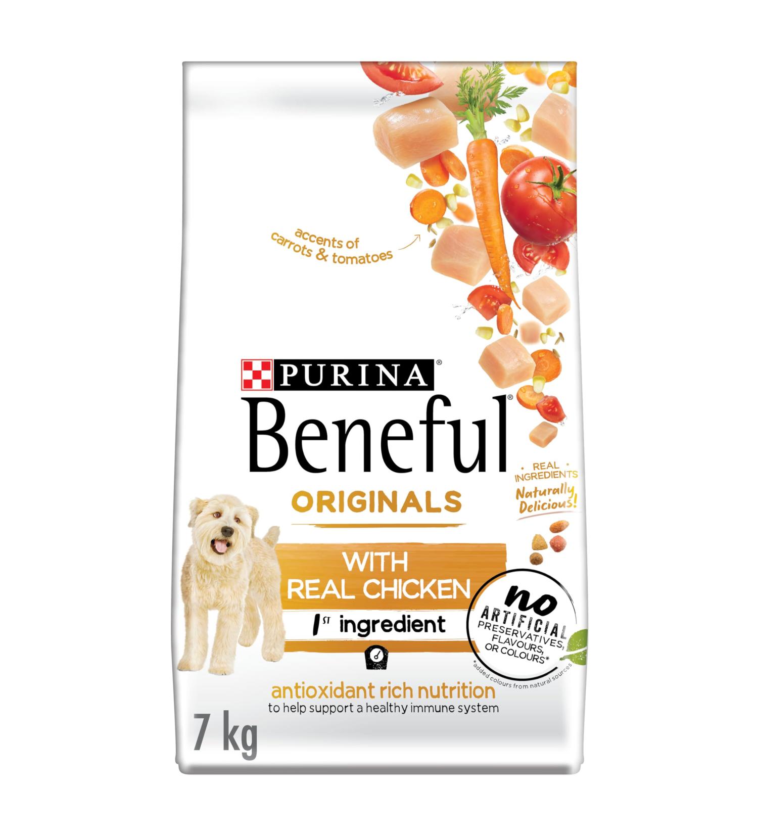 Beneful Originals Dry Dog Food Real Chicken - 7 kg Bag 7 kg (Pack of 1) - Buy Online on GoSupps.com