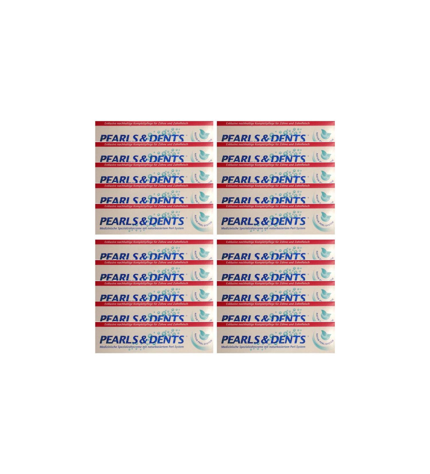 20x Pearls & Dents Toothpaste 100ml Toothpaste Special
