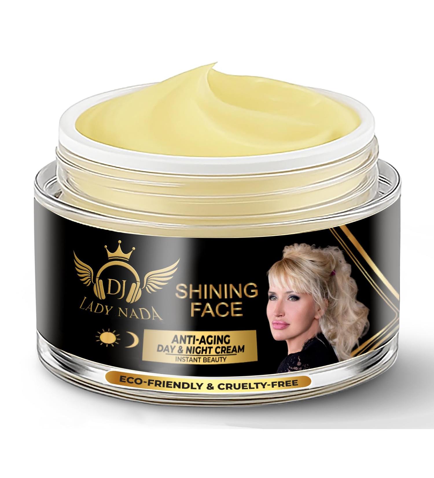 LADY NADA Anti-Aging Face Cream Anti-Wrinkle Moisturizer for Women & Men Instantly Smooths Fine Lines in Minutes Light Formula with Collagen Hyaluronic Acid & Vitamin E 1.7 fl oz - Buy Online on GoSupps.com