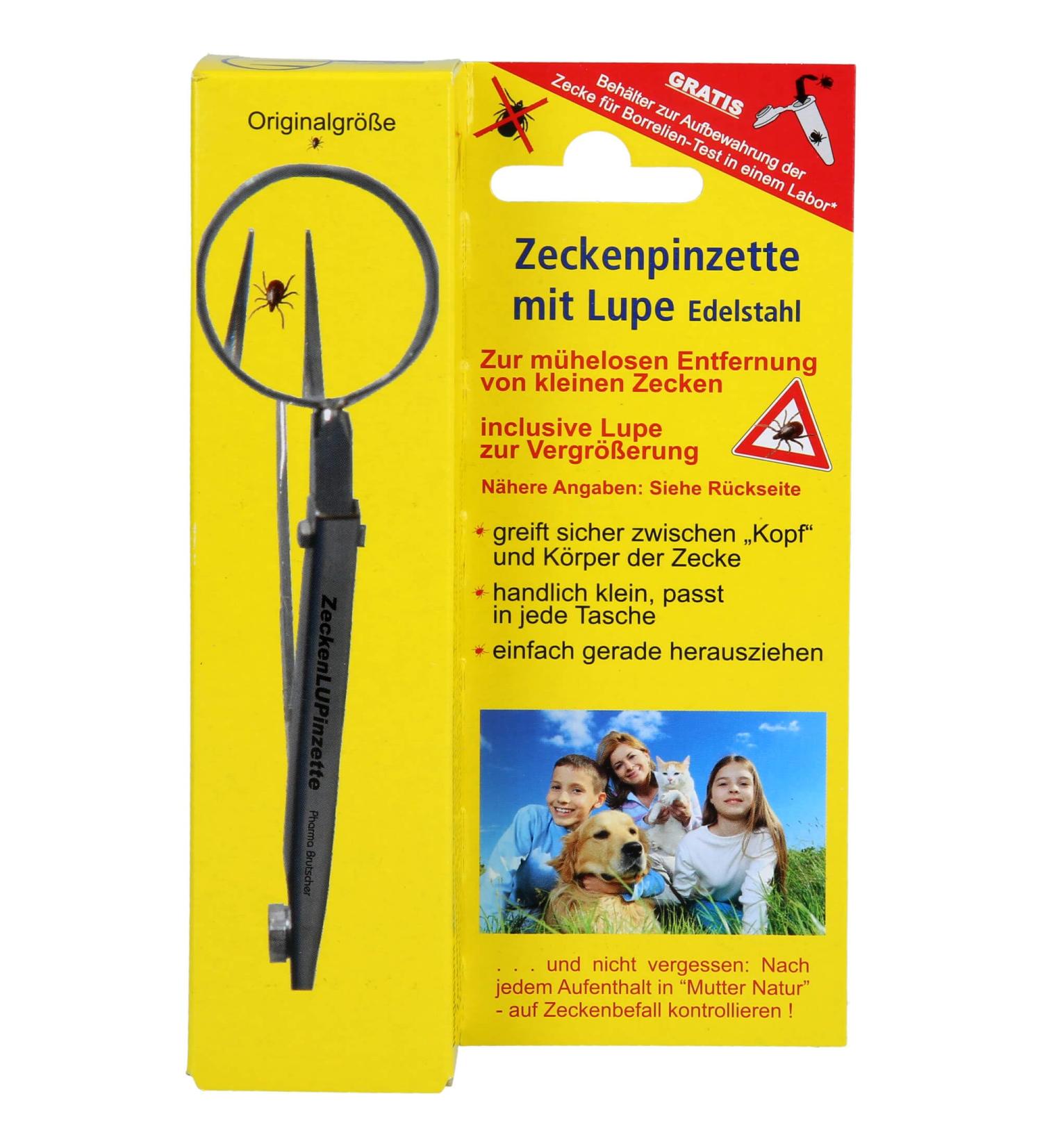 Buy Surge Steel Tick Tweezers with Magnifying Glass - Precision Tick Removal Tool for Safe Outdoor Adventures - Buy Online on GoSupps.com