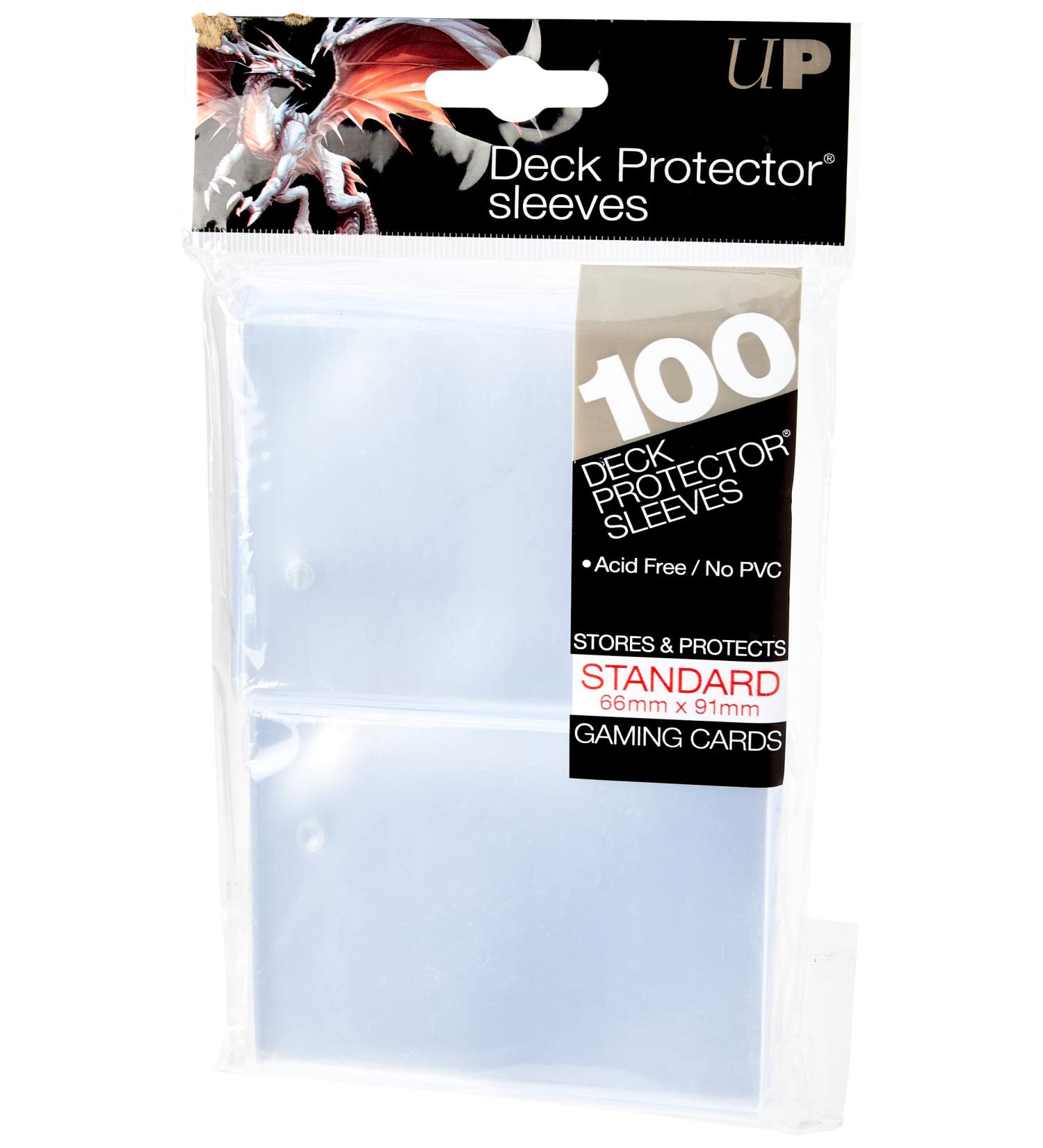 Ultra Pro Clear Standard Size Deck Protectors - 100 ct. | Shop Now - Buy Online on GoSupps.com