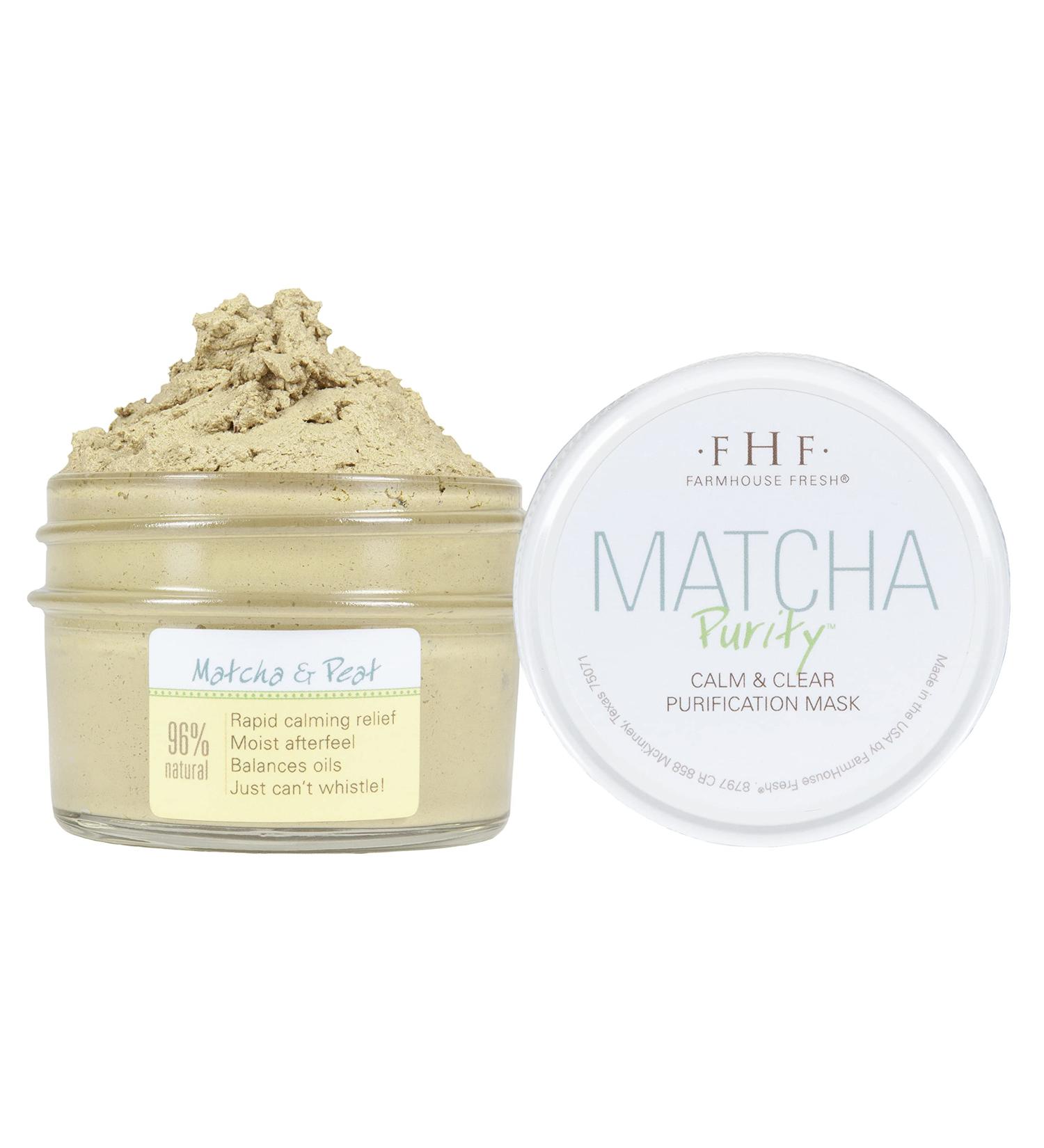 FarmHouse Fresh Matcha Purity Mask | Revitalize Skin - 4 fl. oz | International Shipping - Buy Online on GoSupps.com
