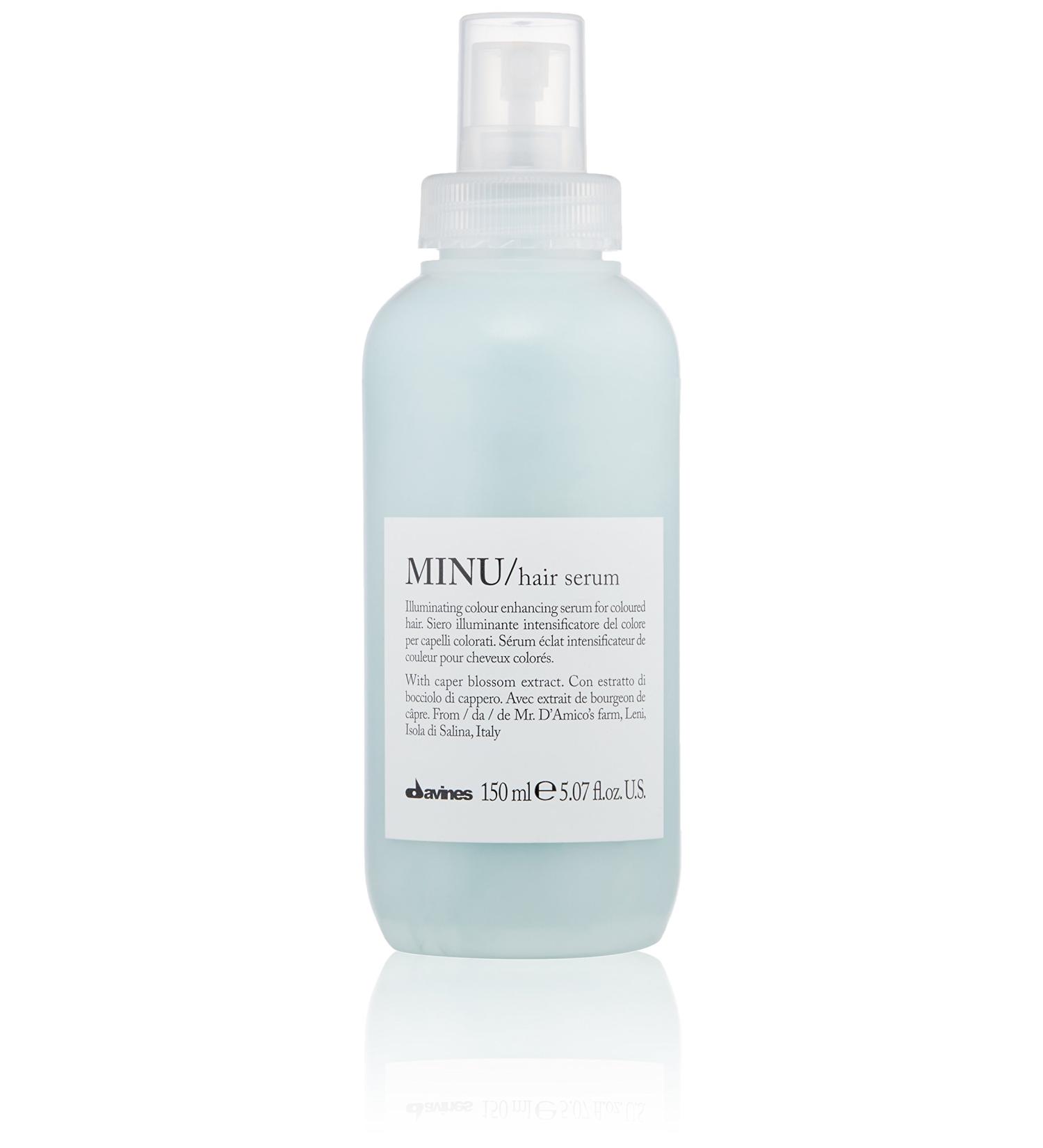 Davines MINU Hair Serum 150ml - Color Protection Leave-In Treatment - Buy Online on GoSupps.com