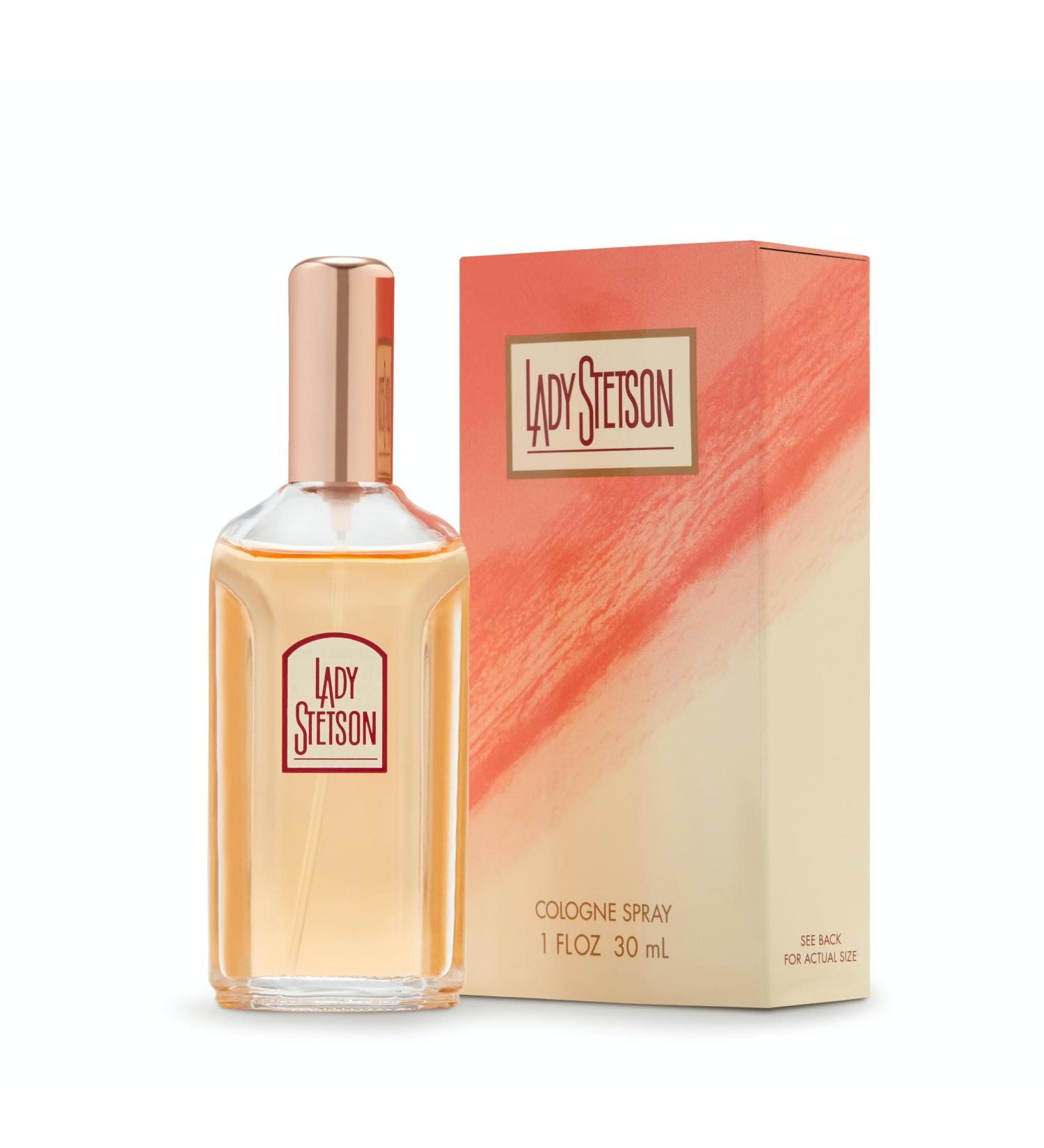 Stetson Lady Stetson by Scent Beauty - Perfume for Women - Feminine Fierce Woody and Heady Scent with Fragrance Notes of Peach Rose and Sandalwood - 1.0 Fl Oz - Buy Online on GoSupps.com