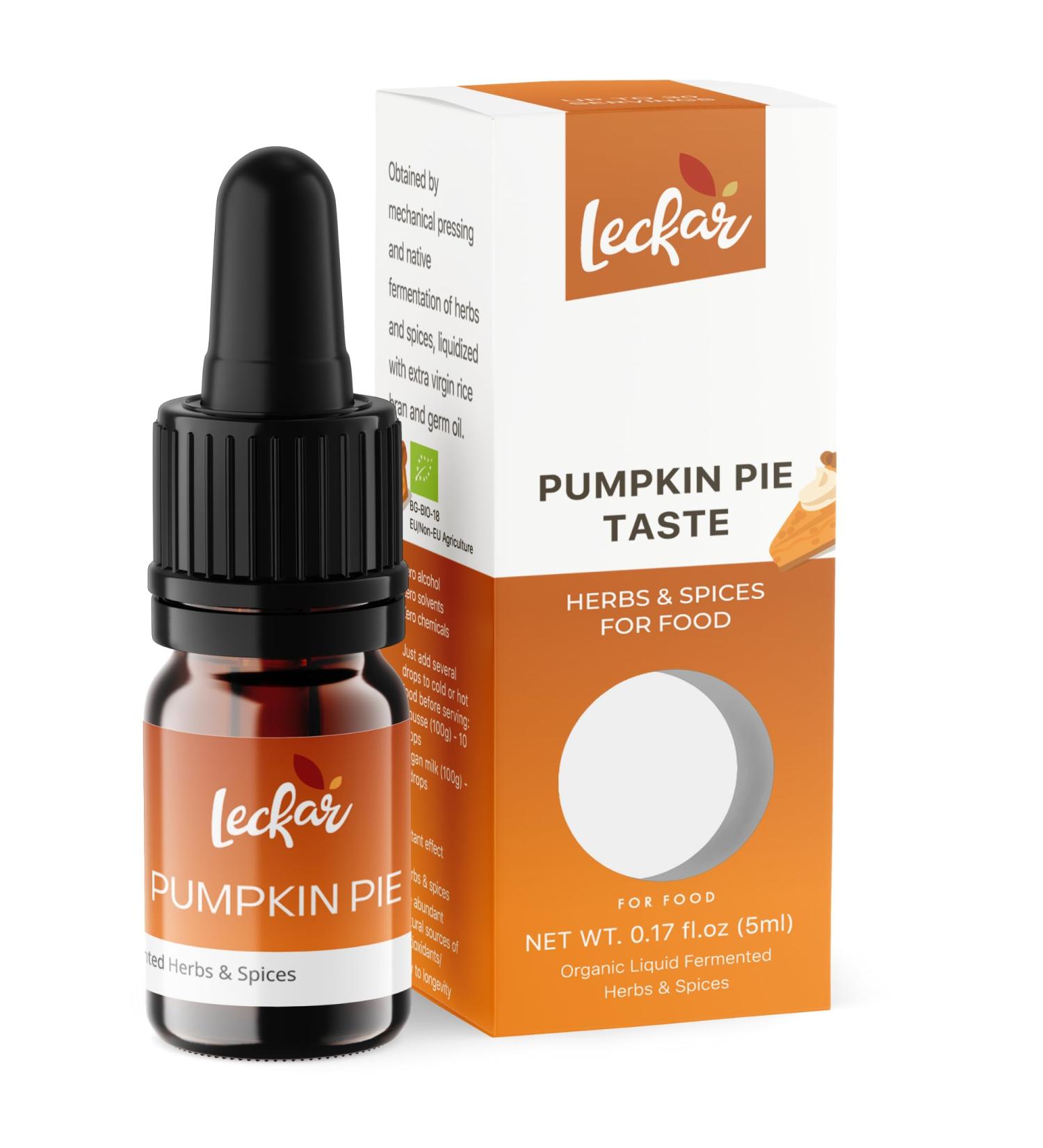 Culinary Antioxidants - Microbiome Friendly Liquid Fermented Botanicals | Pumpkin Pie Flavor | International Shipping - Buy Online on GoSupps.com