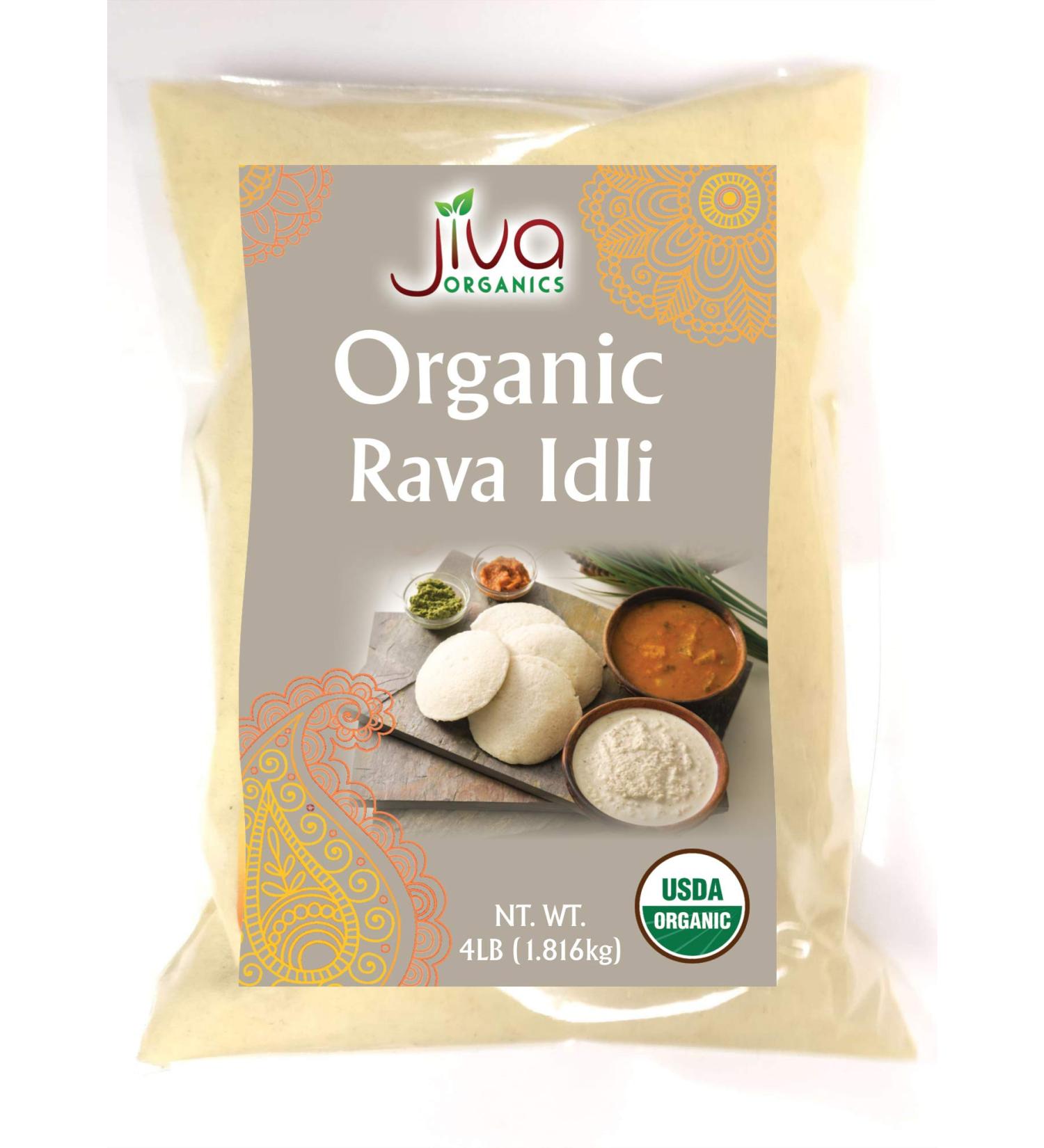 Organic Rawa Idli 4LB USDA Certified by Jiva Organics