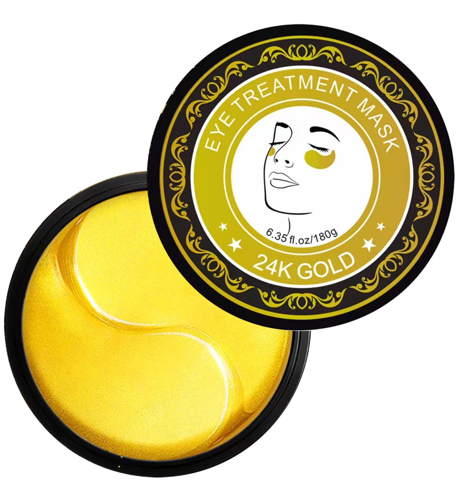 GILVOS 24k Gold Under Eye Patches for Puffy Eyes, Dark Circles & Wrinkles - Skin Care Eye Treatment - Buy Online on GoSupps.com