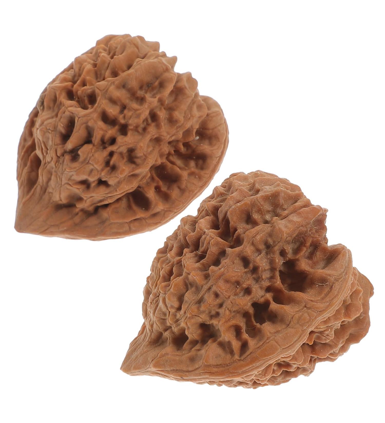 Foytoki Walnut Massage Roll Balls - Stress Relief & Fitness | Wooden Baoding Balls for Adults - Buy Online on GoSupps.com