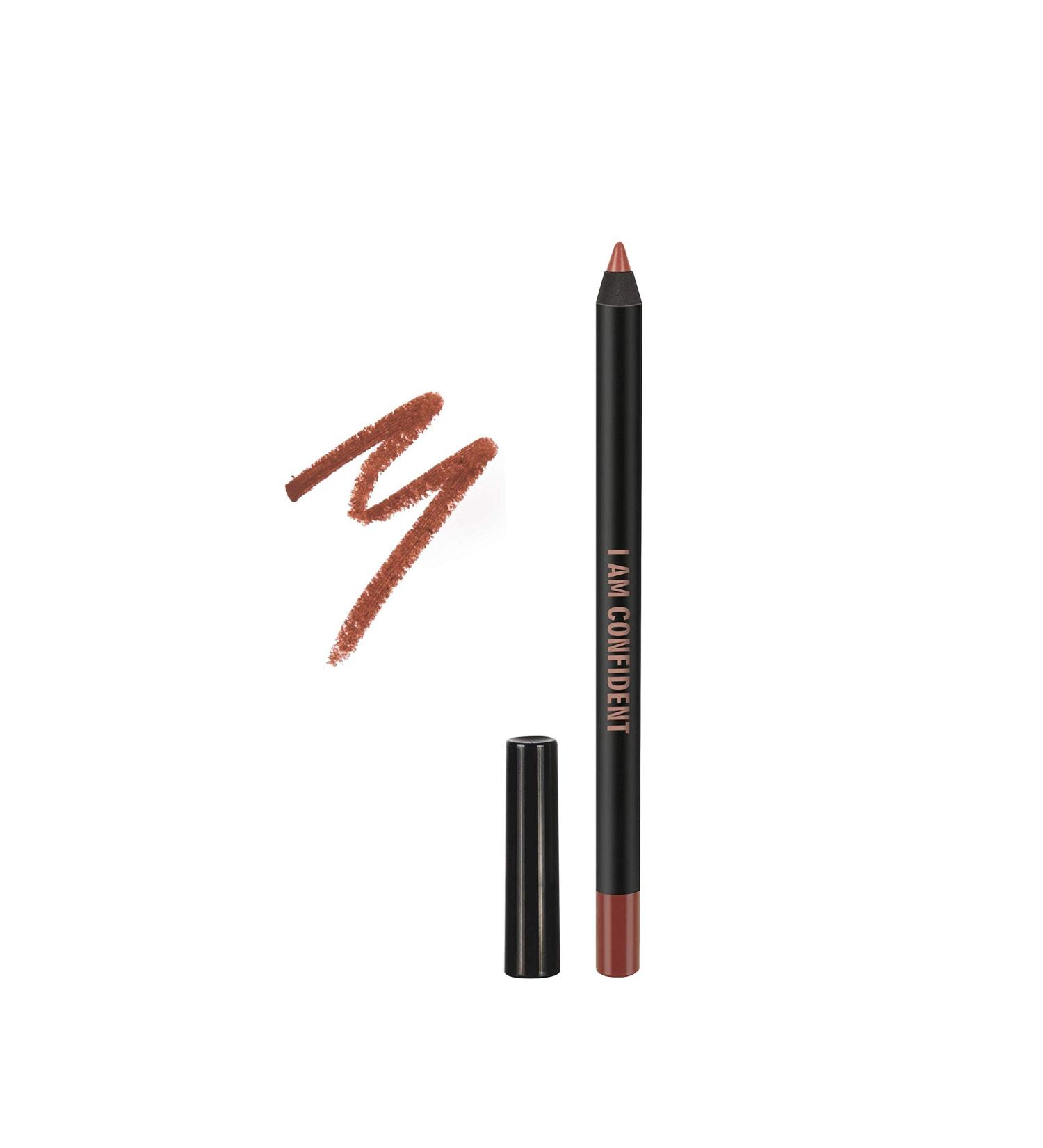 REALHER Lip Liner - I Am Confident Deep Nude - Vegan Creamy Formulation with Jojoba Seed Oil - Buy Online on GoSupps.com