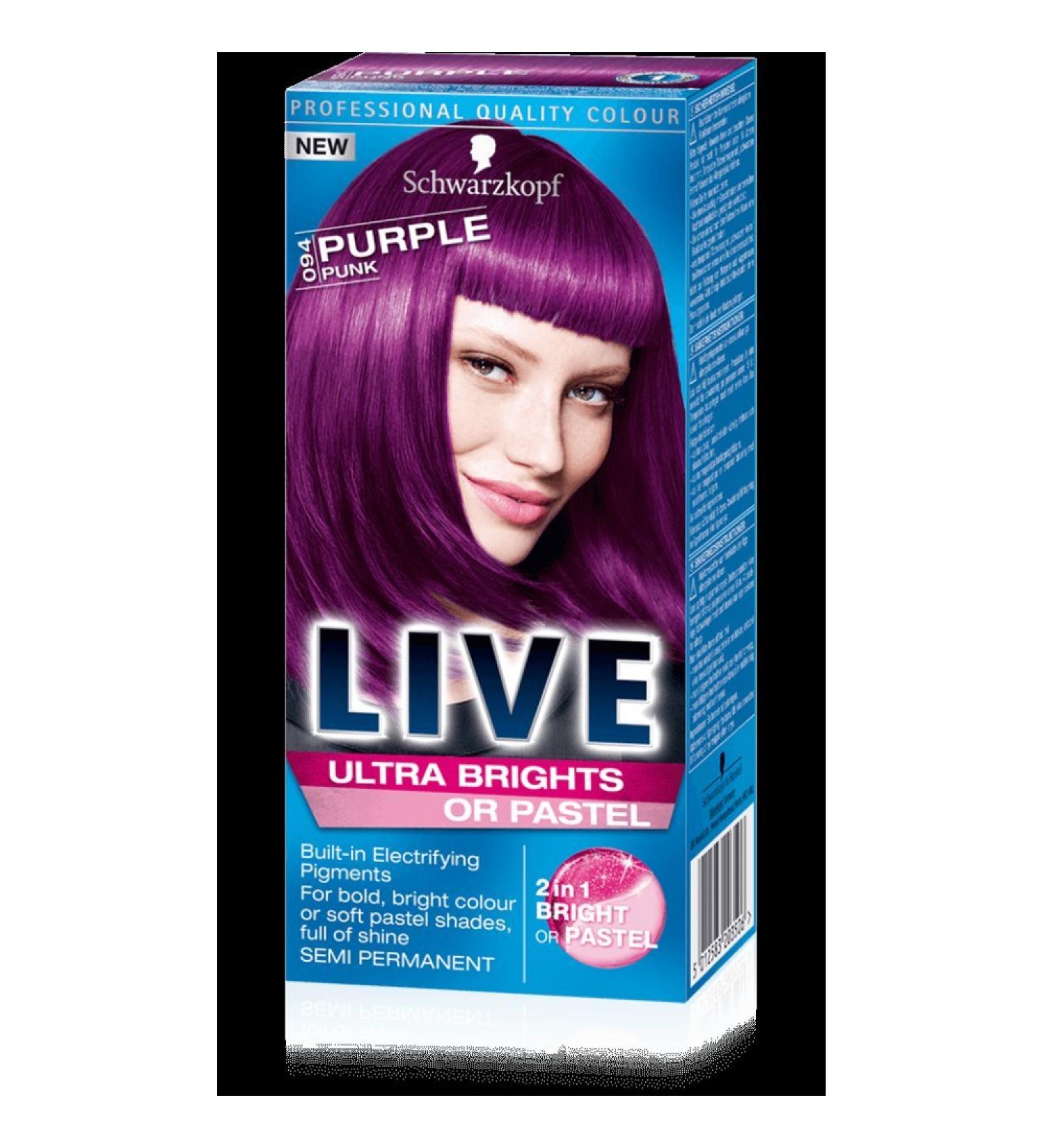 Schwarzkopf Live Ultra Brights Or Pastel - Purple Punk 94 by Schwarzkopf