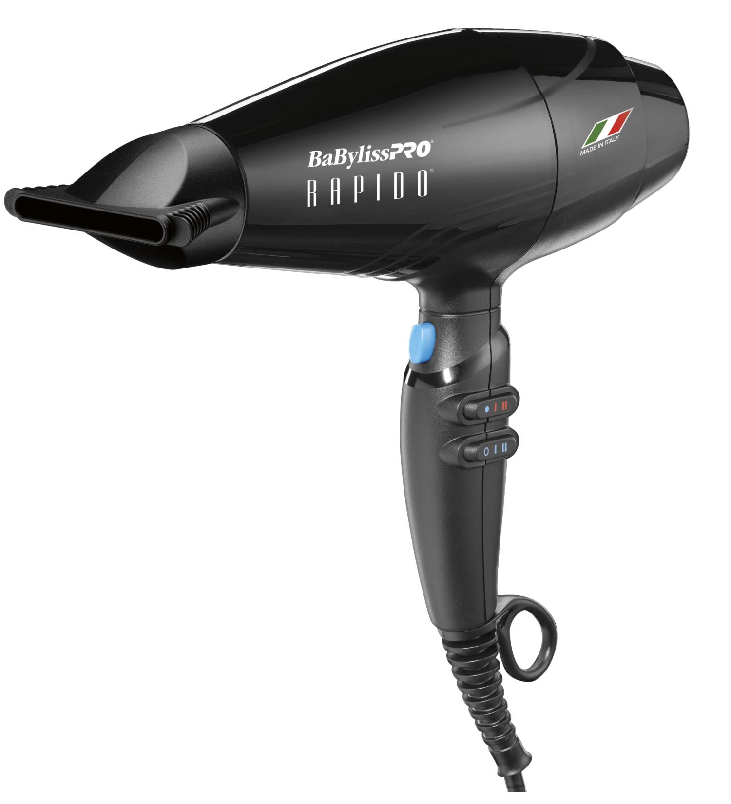 BaBylissPRO Nano Titanium Hair Dryer - 2000 Watt Professional Blow Dryer for Faster Drying | International Shipping Available - Buy Online on GoSupps.com