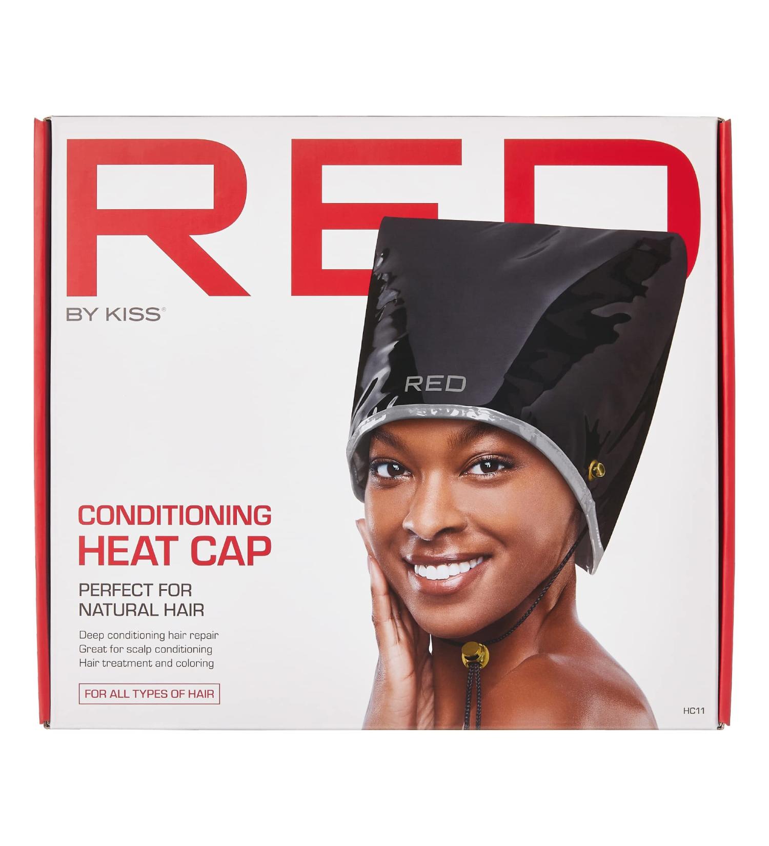 RED by Kiss Conditioning Heat Cap - Home Hair Repair Treatment for All Hair Types - Buy Online on GoSupps.com