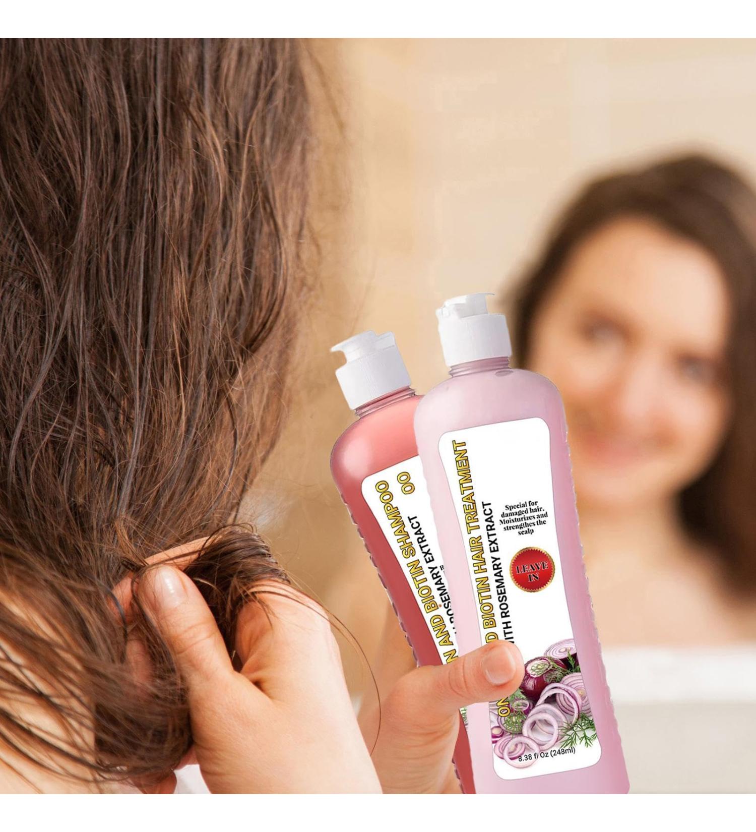  Ziennhu Shampoo and Conditioner - For Hair Growth Onion Shampoo Onion Shampoo with Biotin and Rosemary Shampoo and Conditioner Sets - Buy Online on GoSupps.com