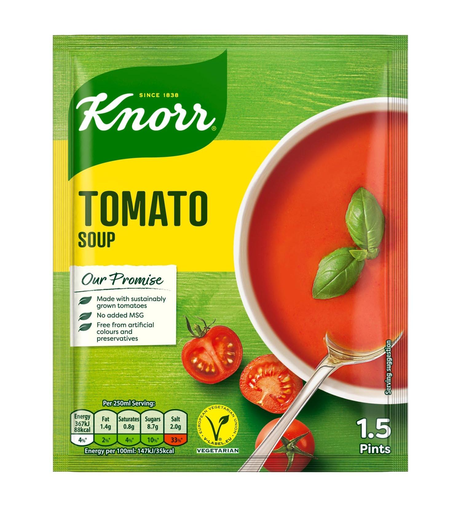 Knorr Tomato Soup (86 Grams) Tomato 86.00 g (Pack of 1)