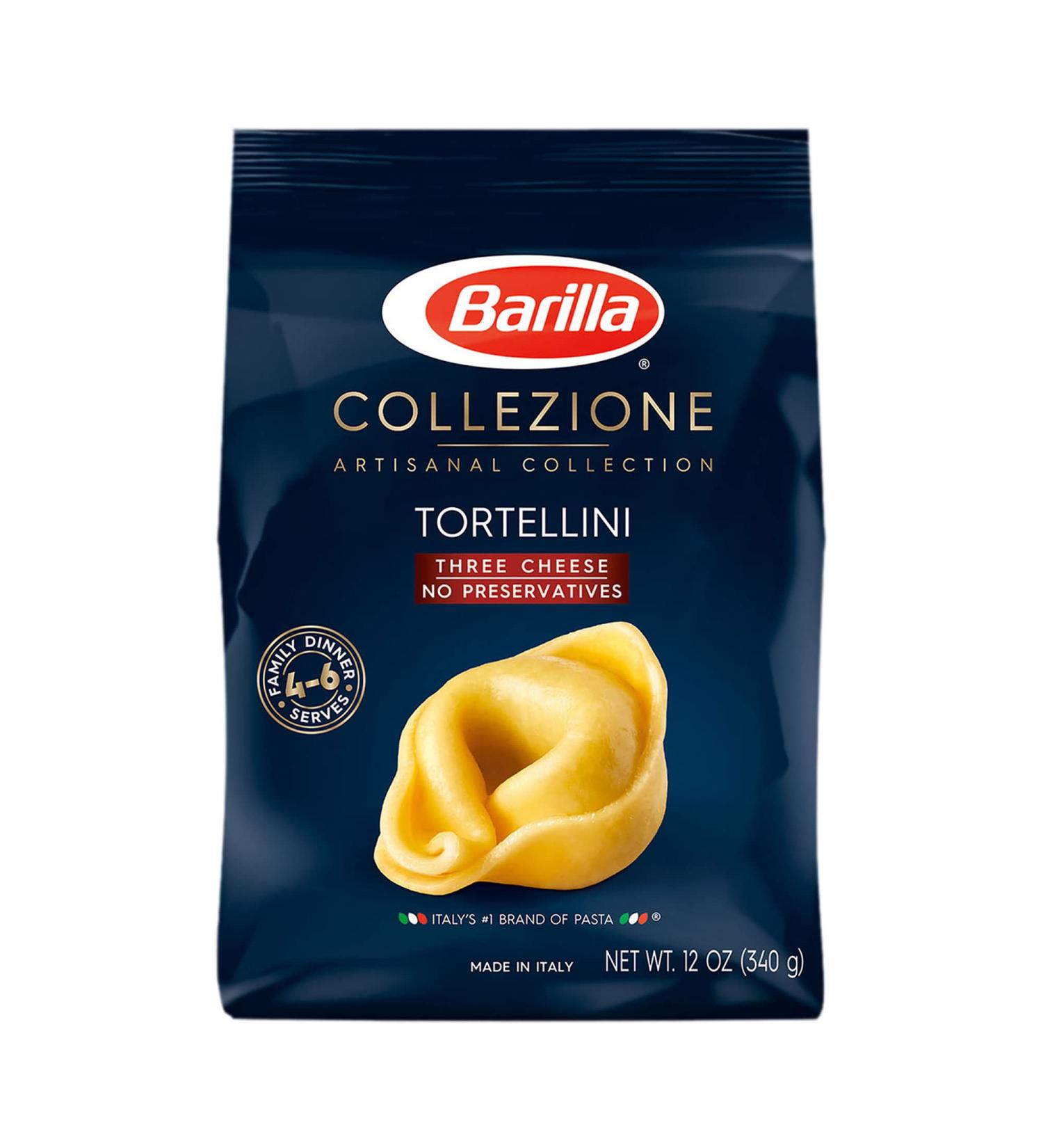 Barilla Collezione Three Cheese Tortellini Pasta - 12 Ounce Pack of 1 - Buy Online on GoSupps.com