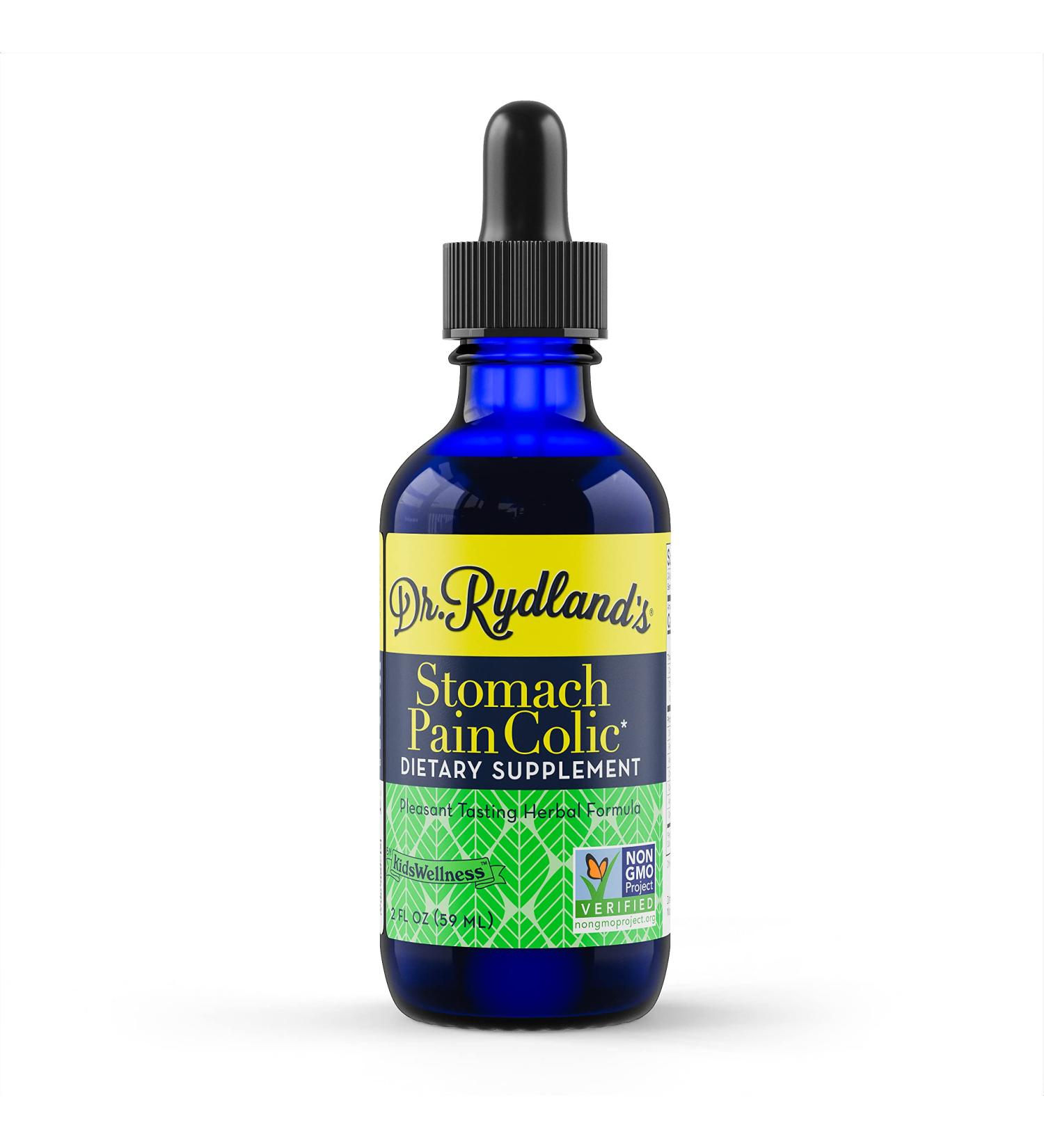 Dr. Rydland's Stomach & Colic Liquid Herbal Formula (2oz) - Pleasant Tasting Formula - Buy Online on GoSupps.com