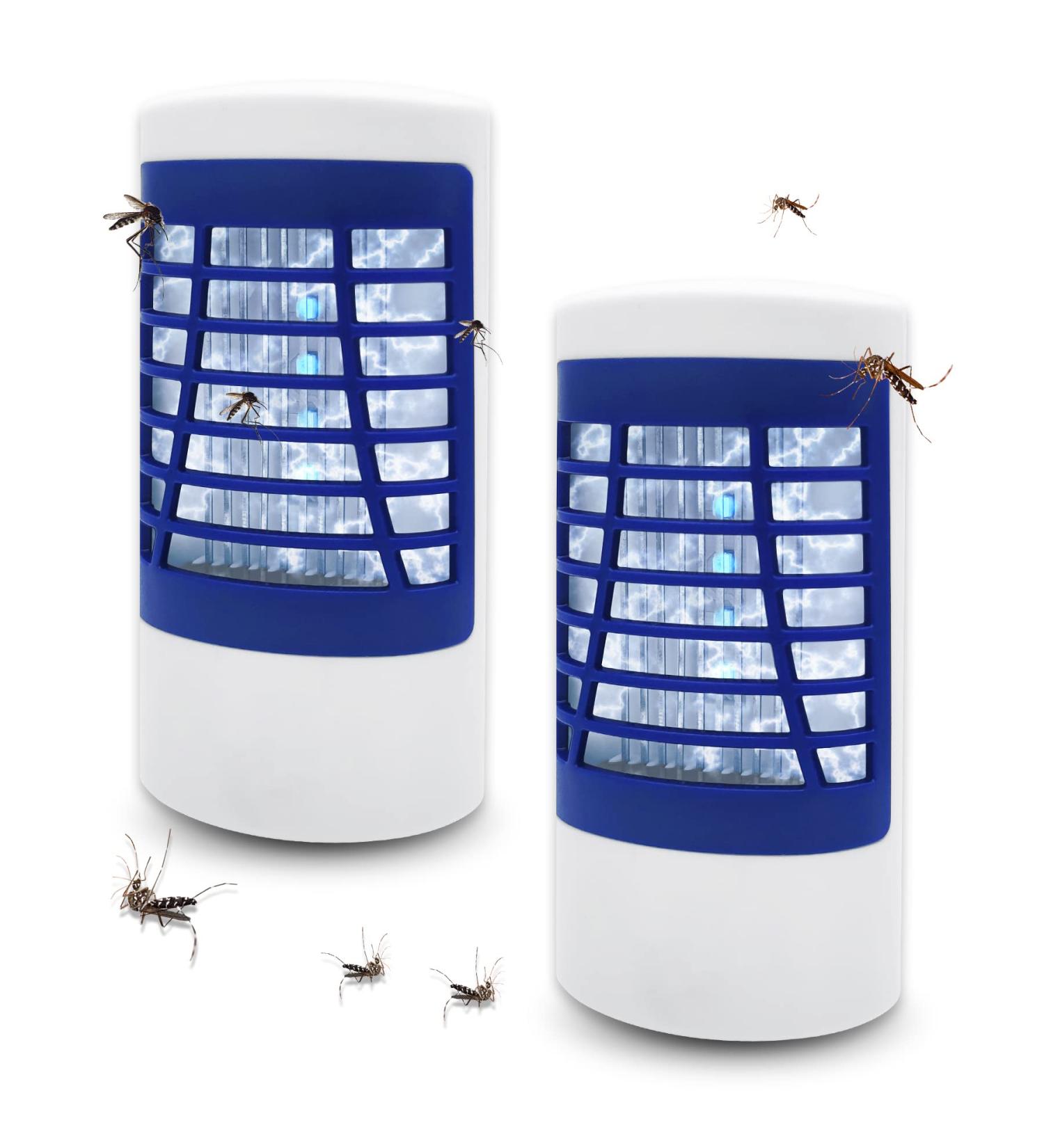 Bug Zapper Indoor Electronic Fly Zapper Lamp Non-Toxic Silent Insect Mosquito Killer Fly Killers Indoor for Home Use Effective Operation UV Insect Killer Fruit Fly Traps Indoor Blue - Buy Online on GoSupps.com