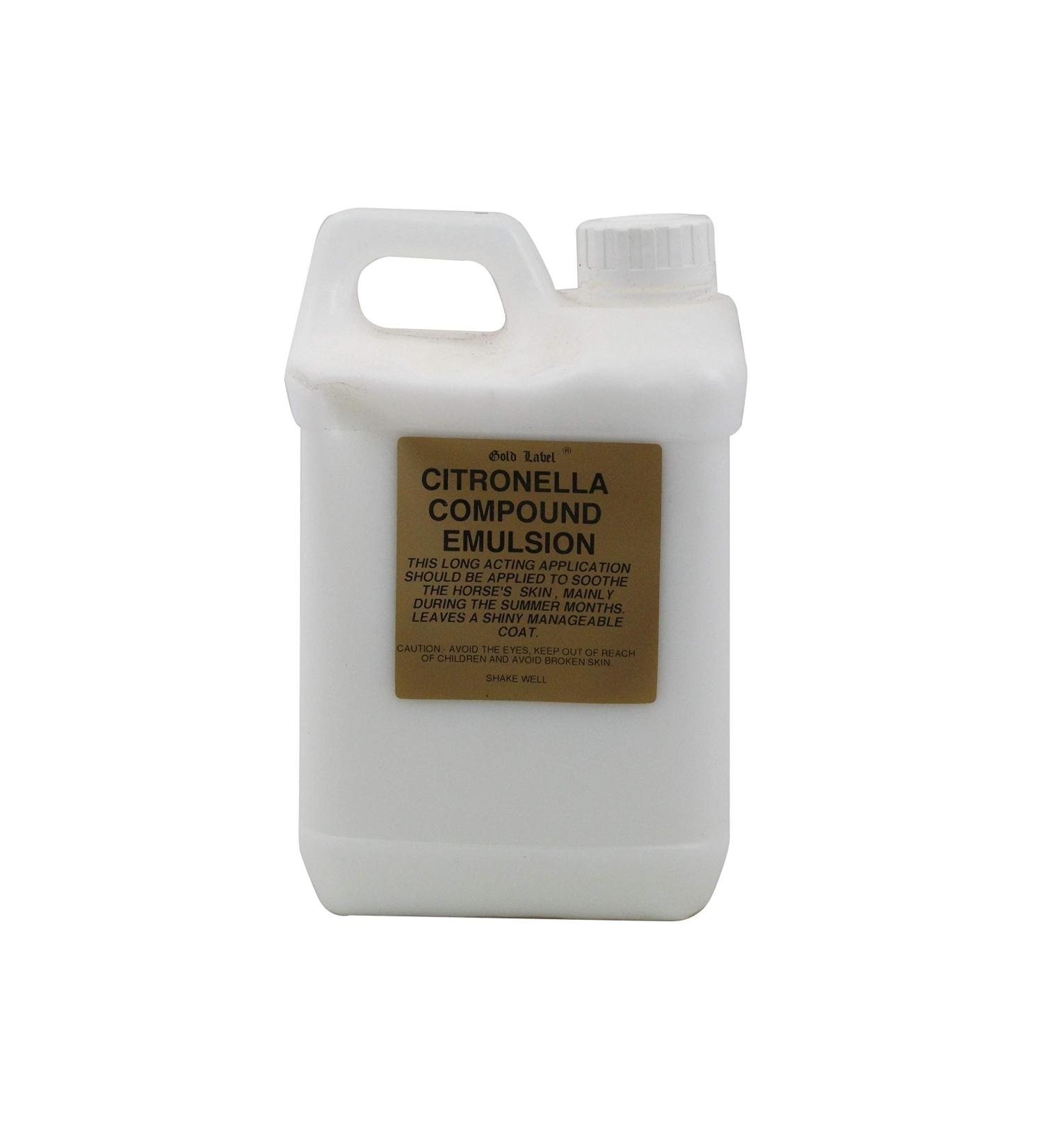 Gold Label Unisex's GLD0224 Citronella Compound Emulsion Clear 2 Litre