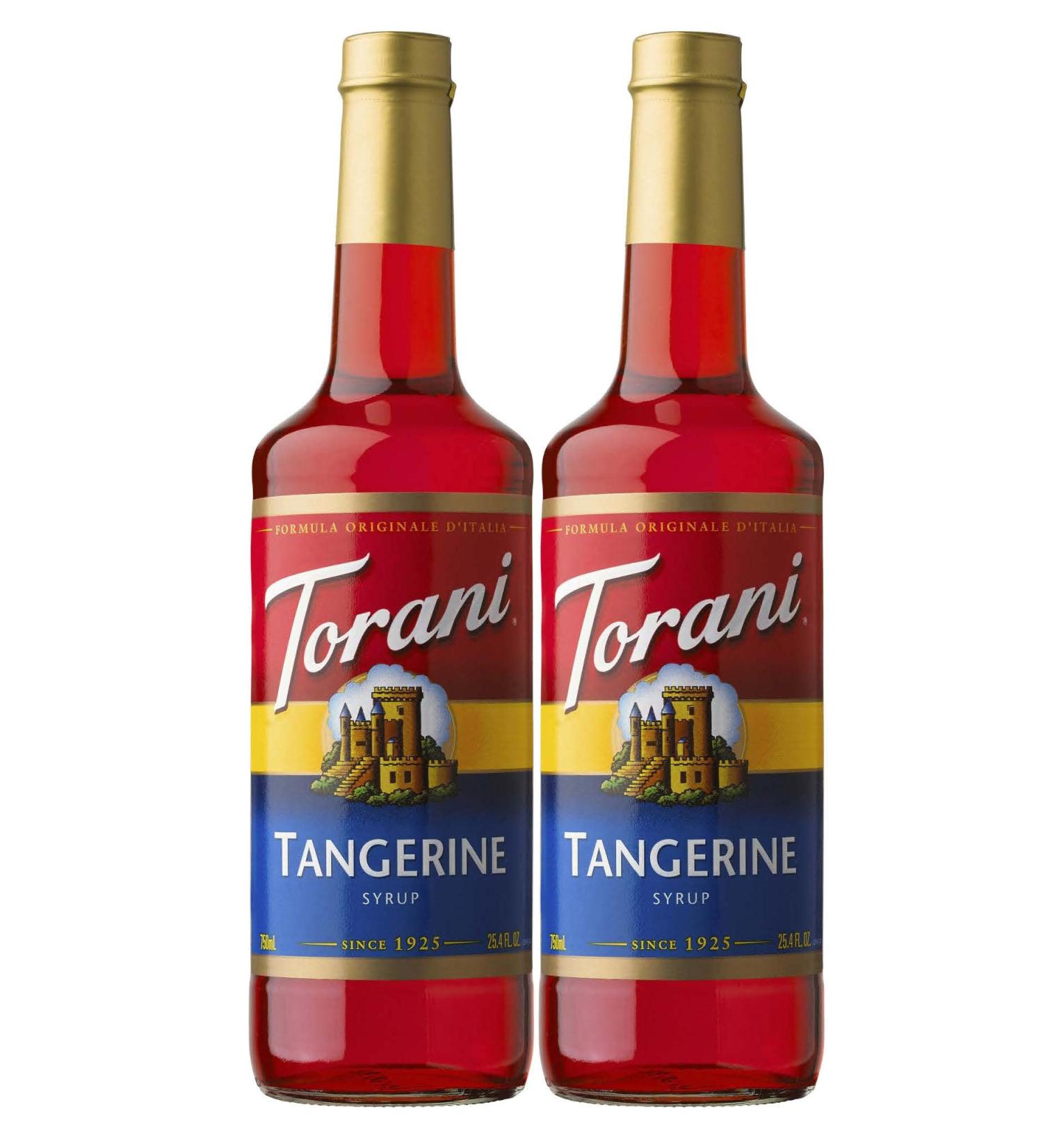Torani Tangerine Syrup 750ml 2 Pack - Buy Online on GoSupps.com