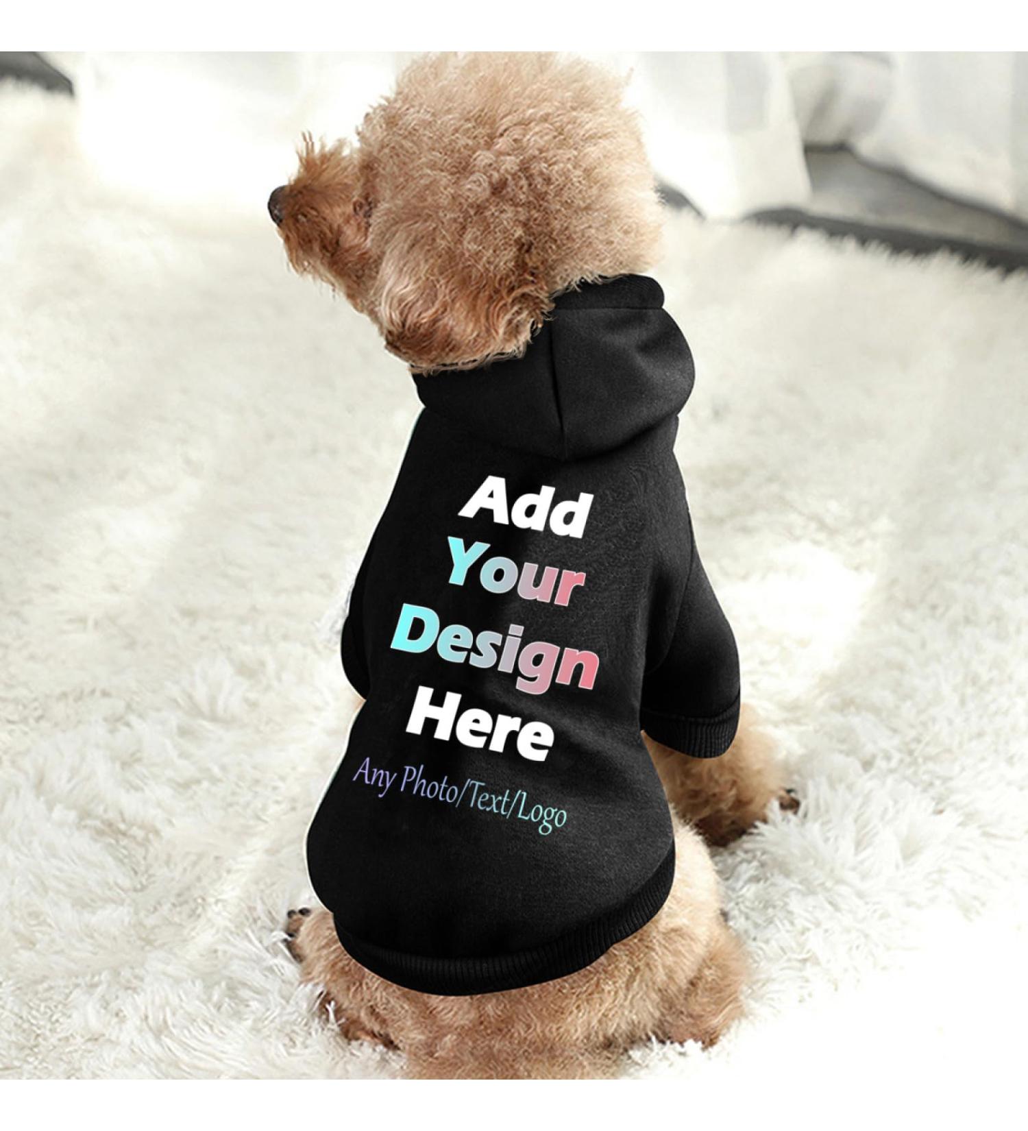 Personalized Pet Sweater Hoodie for Dogs & Cats | Customizable Pet Hoodies - Shop Now! - Buy Online on GoSupps.com