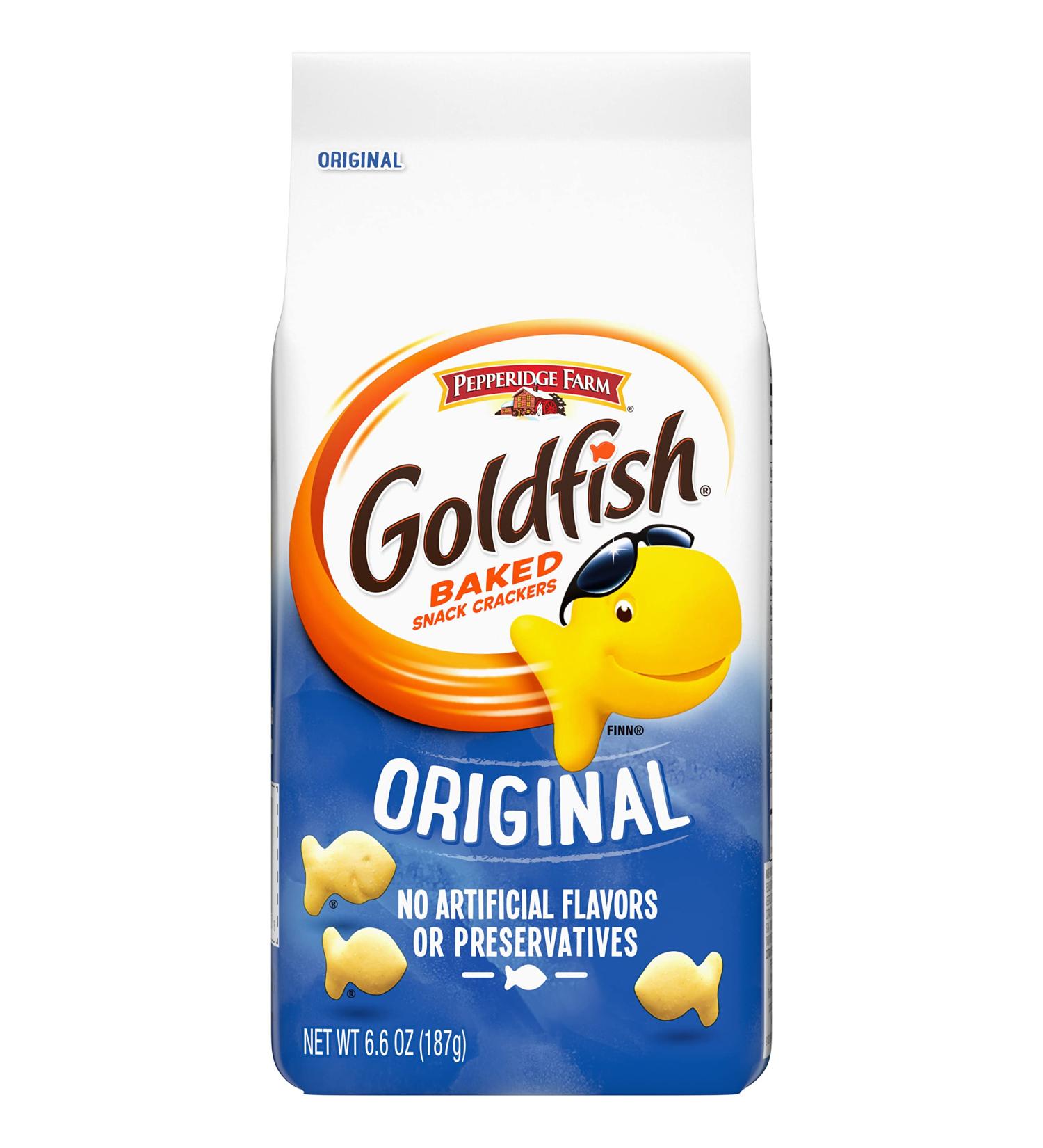 Goldfish Original Crackers - 6.6 oz Bag | Delicious Snack Crackers - Buy Online on GoSupps.com