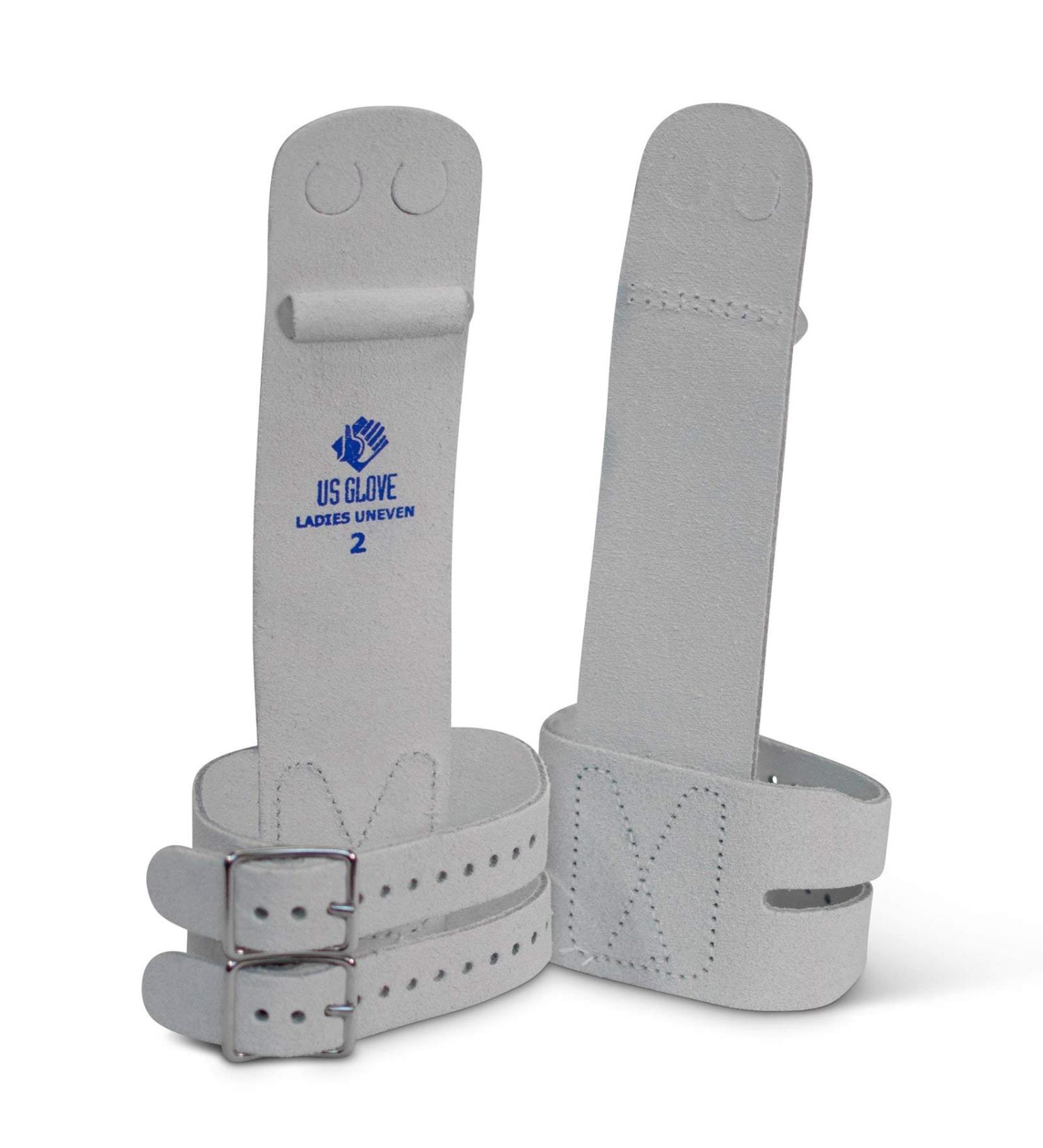 US Glove Women RKO Uneven Bar Grips - Leather Hand Grips for Gymnastics & Weightlifting - Made in USA - Double Buckle Design - Youth to Adult Sizes - Buy Online on GoSupps.com