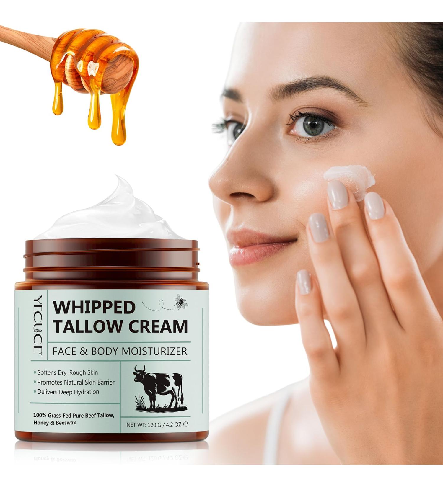 Baume hydratant naturel pour le visage et le corps nourrie l'herbe soin hydratant parfum pour tous les types de peau (120 g) - Buy Online on GoSupps.com