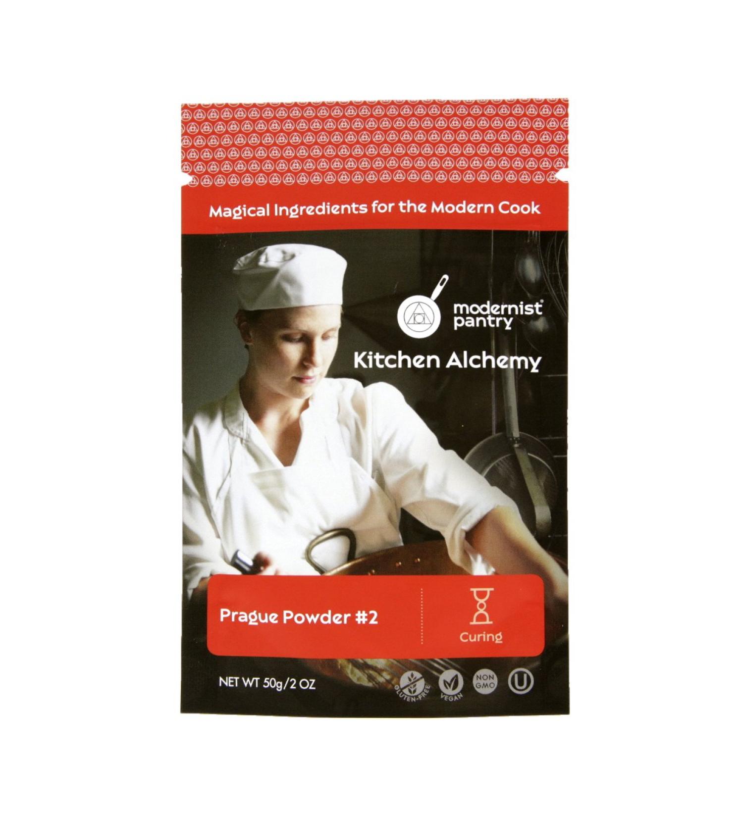 Pure Prague Powder #2 Insta Cure #2 Pink Curing Salt Non-GMO Gluten-Free - 50g/2oz - Buy Online on GoSupps.com